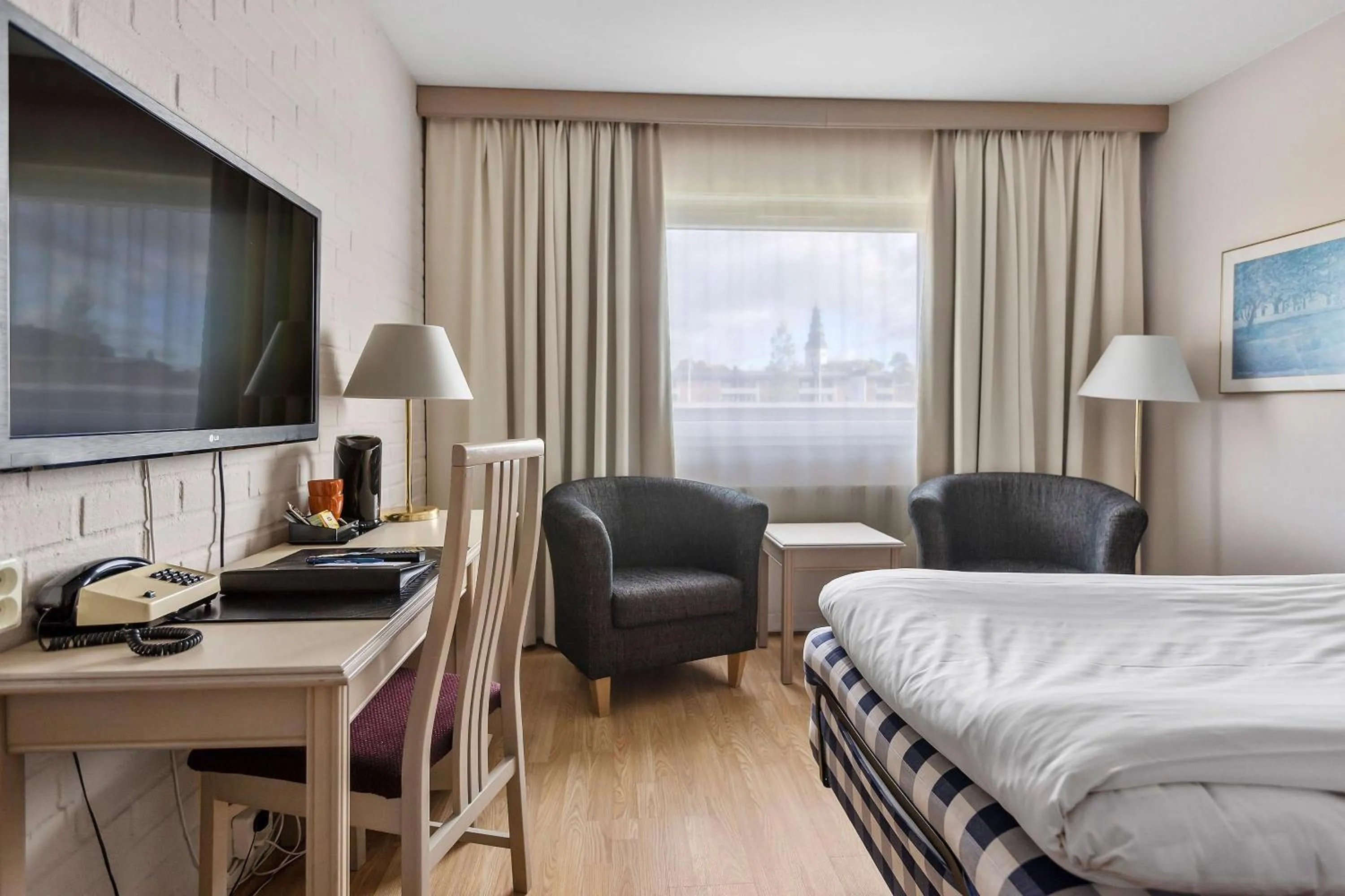 Bedroom, Bed in Best Western Hotel Scheele