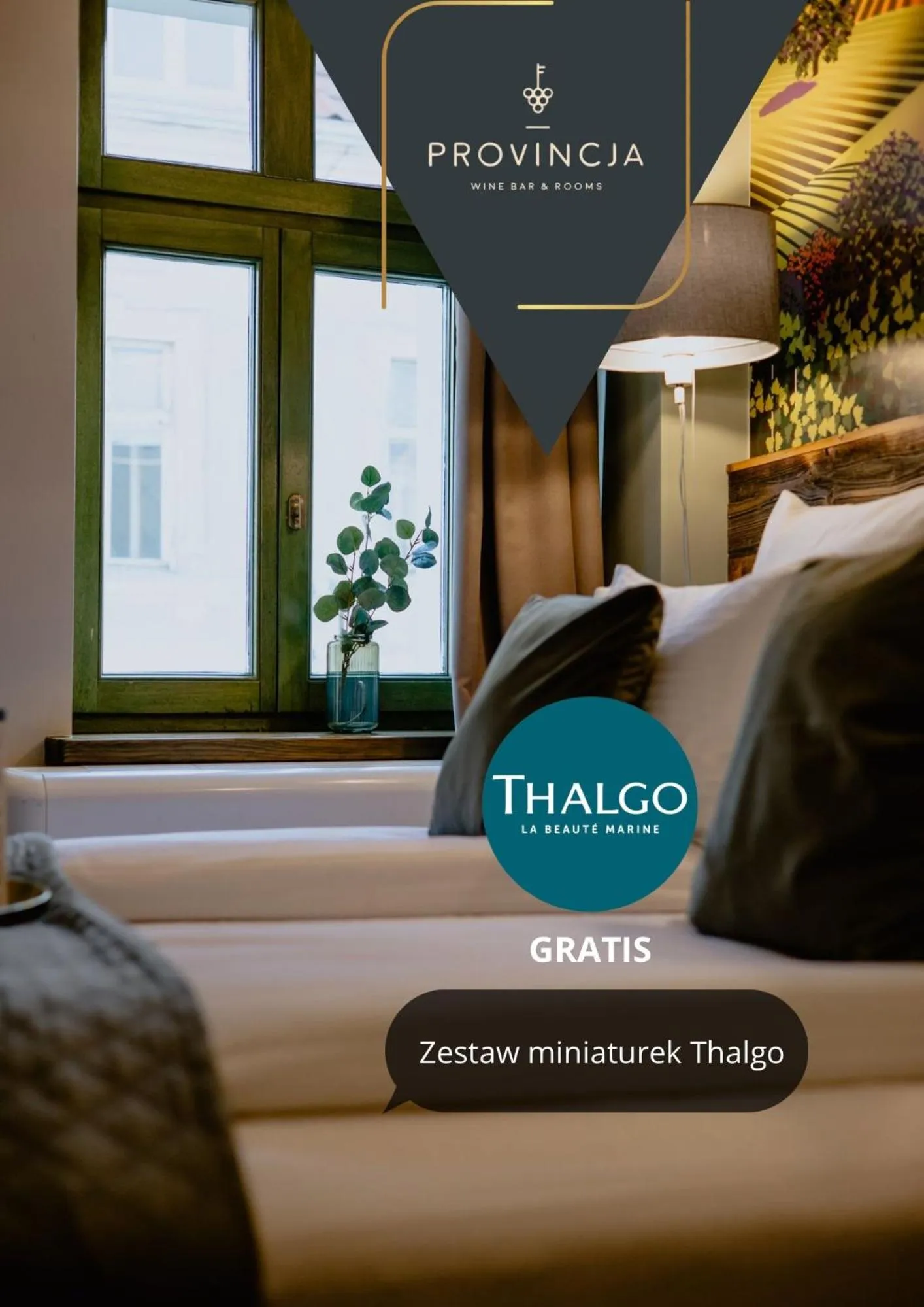 Bed in Boutique Provincja Winebar & Rooms