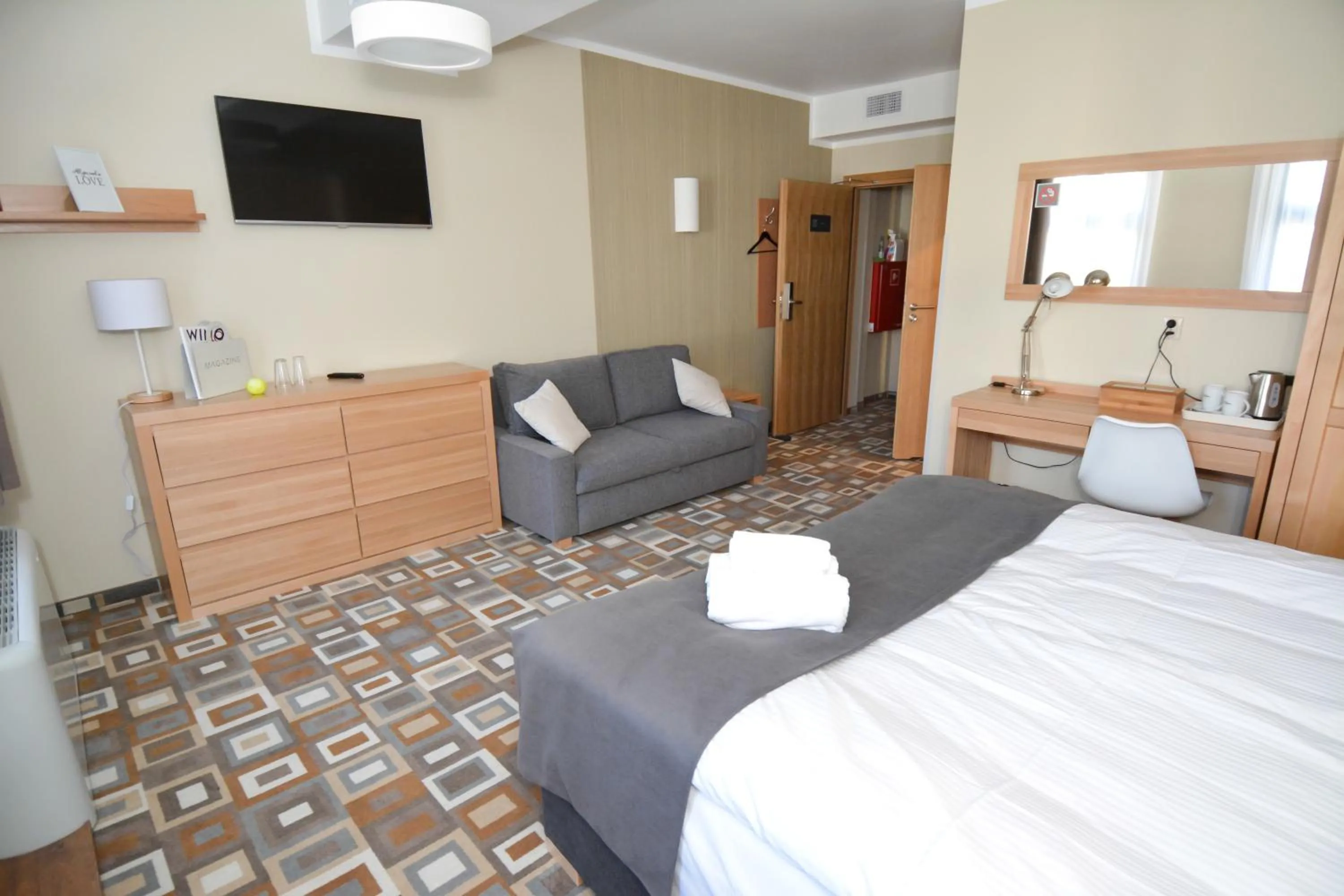 Bed in Boutique Provincja Winebar & Rooms