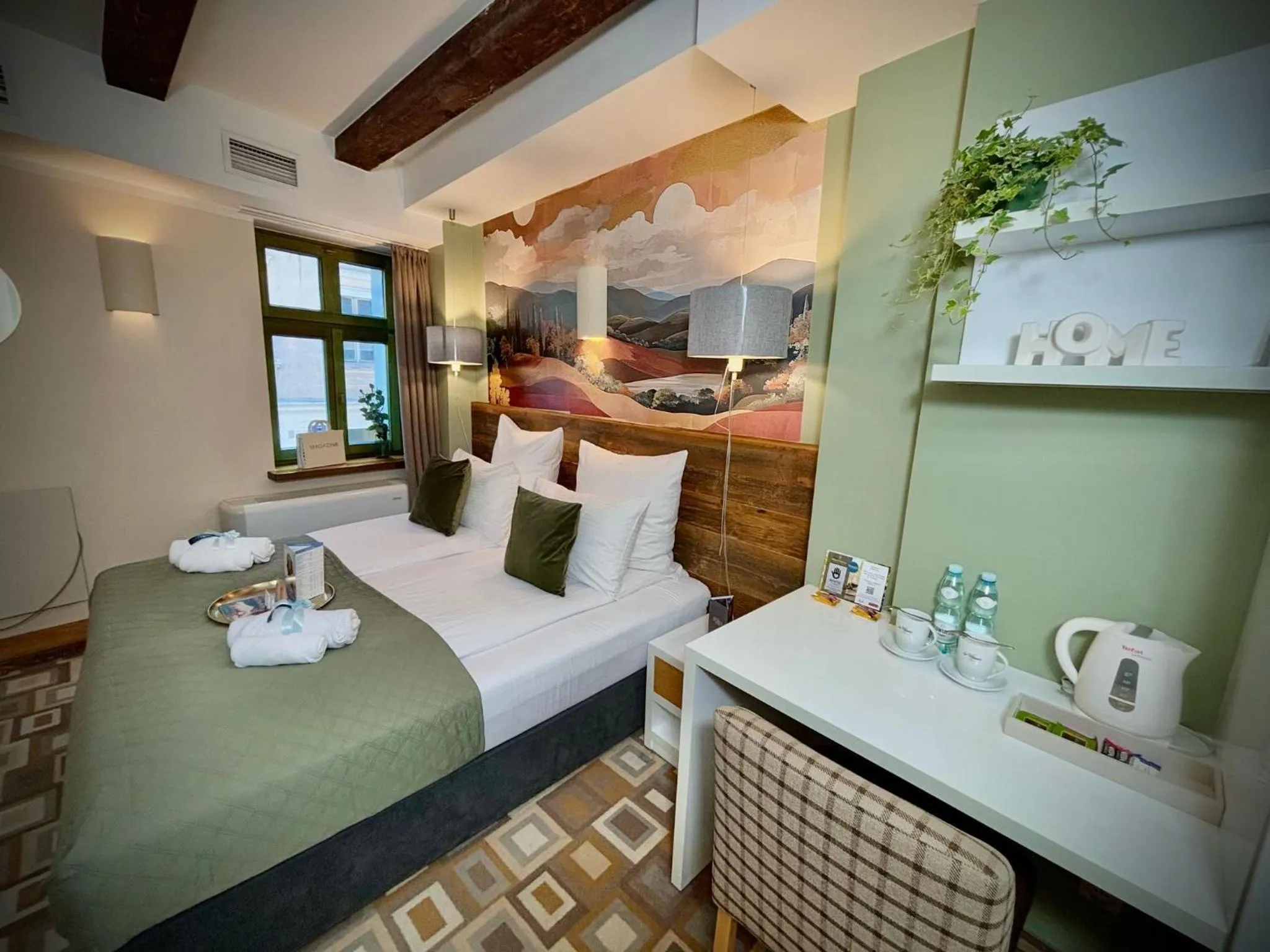 Bed in Boutique Provincja Winebar & Rooms