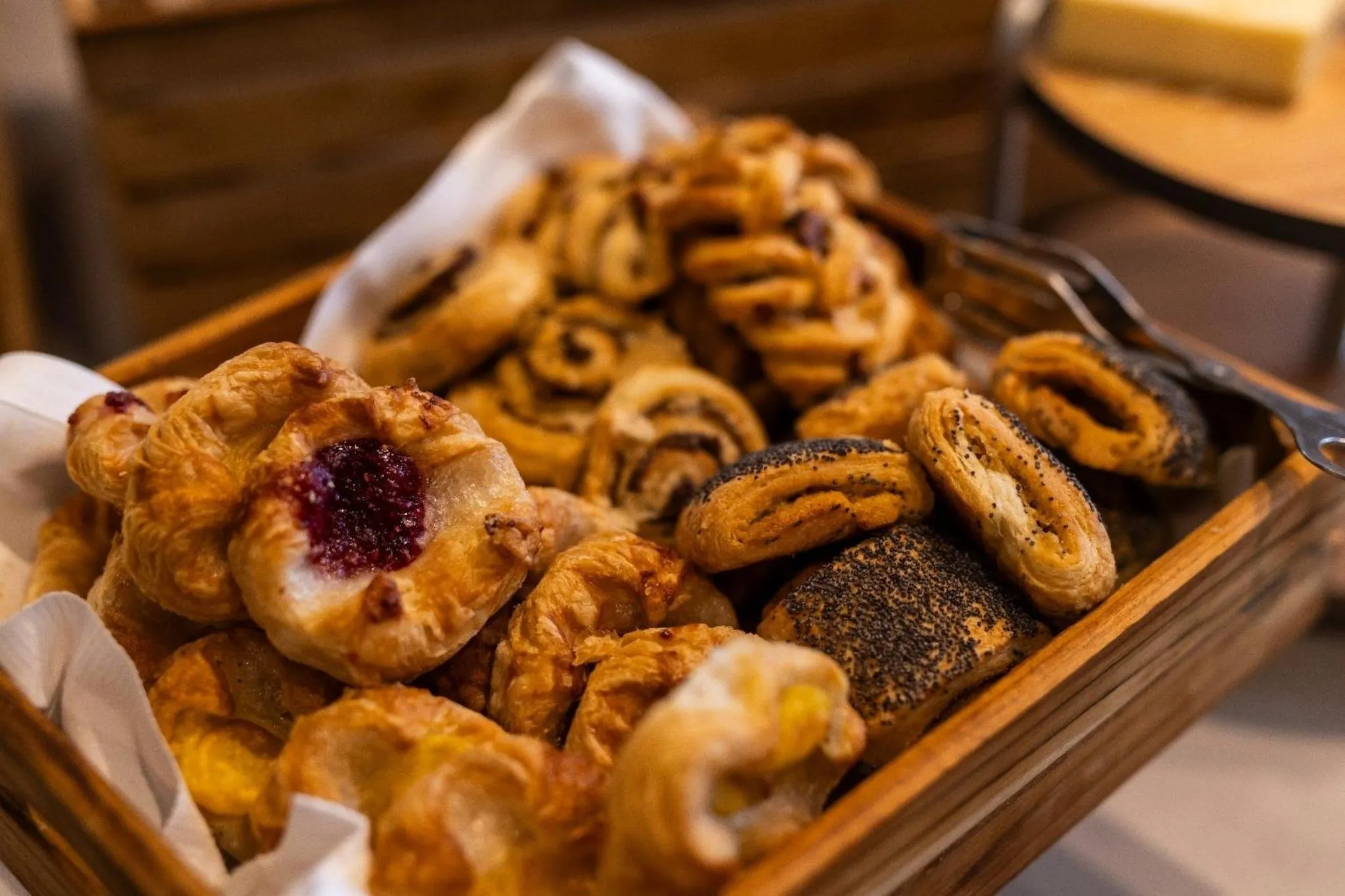 Buffet breakfast in Hotel Odeon