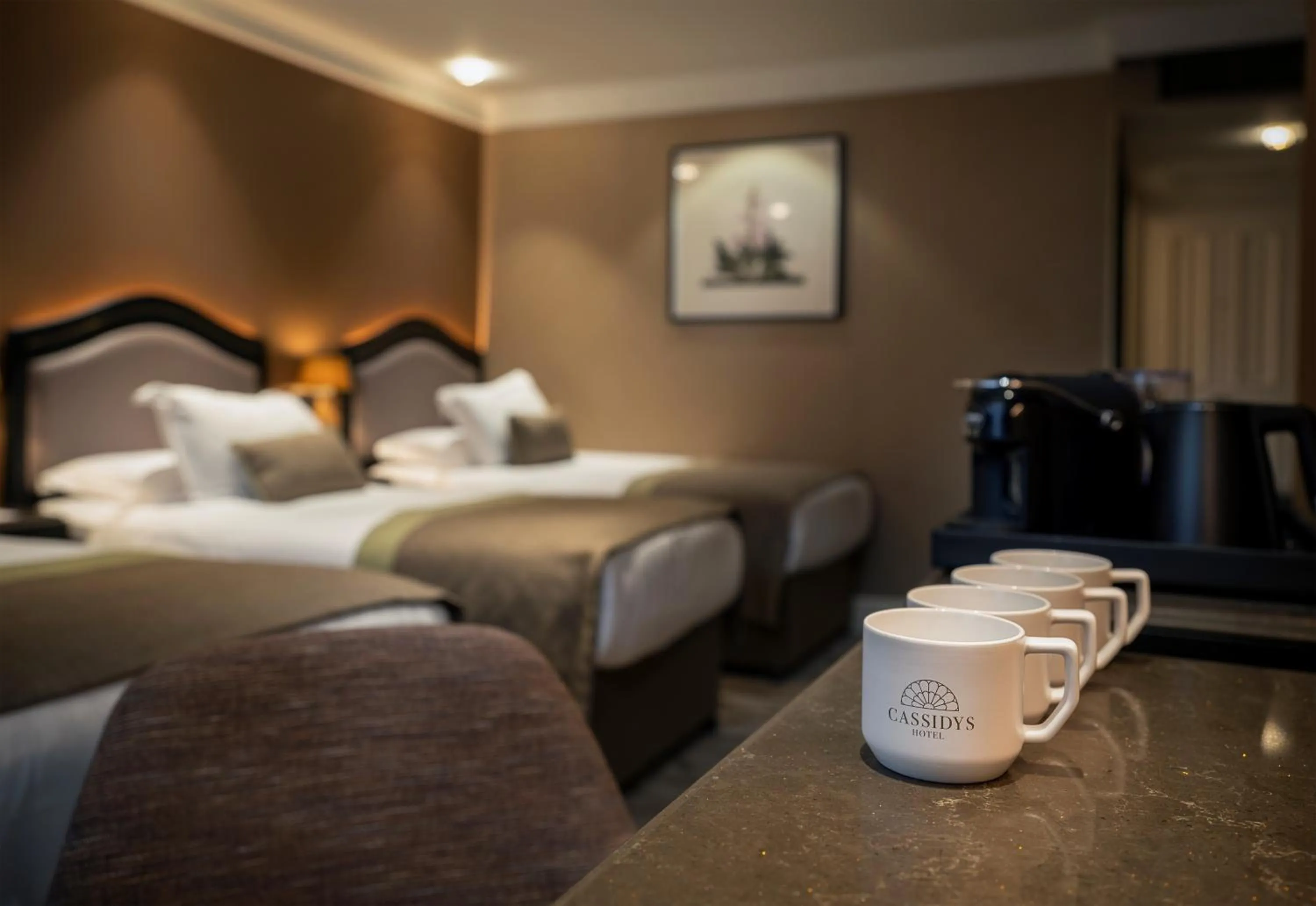 Bed in Cassidys Hotel