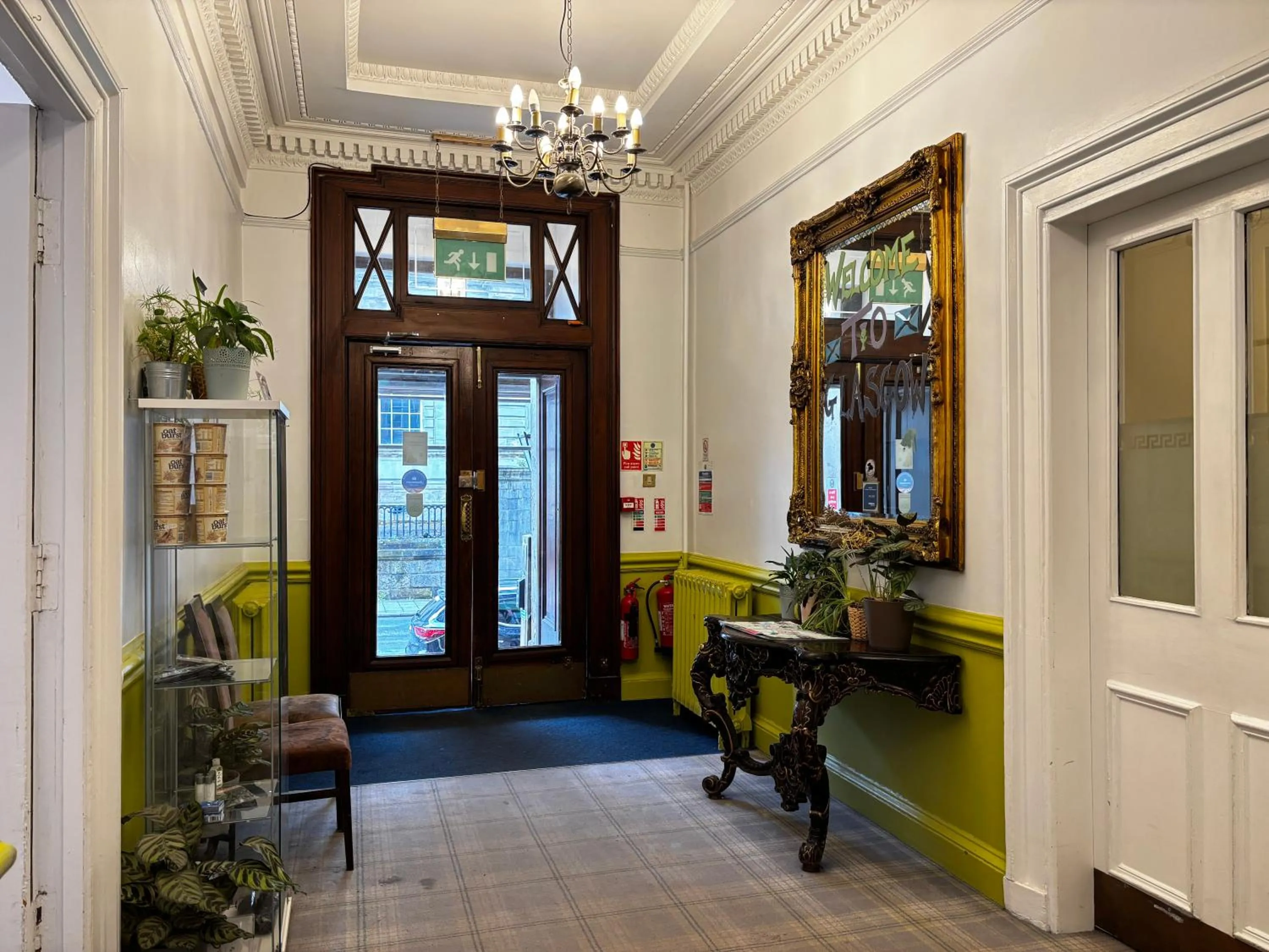 Lobby or reception in Safestay Glasgow Charing Cross