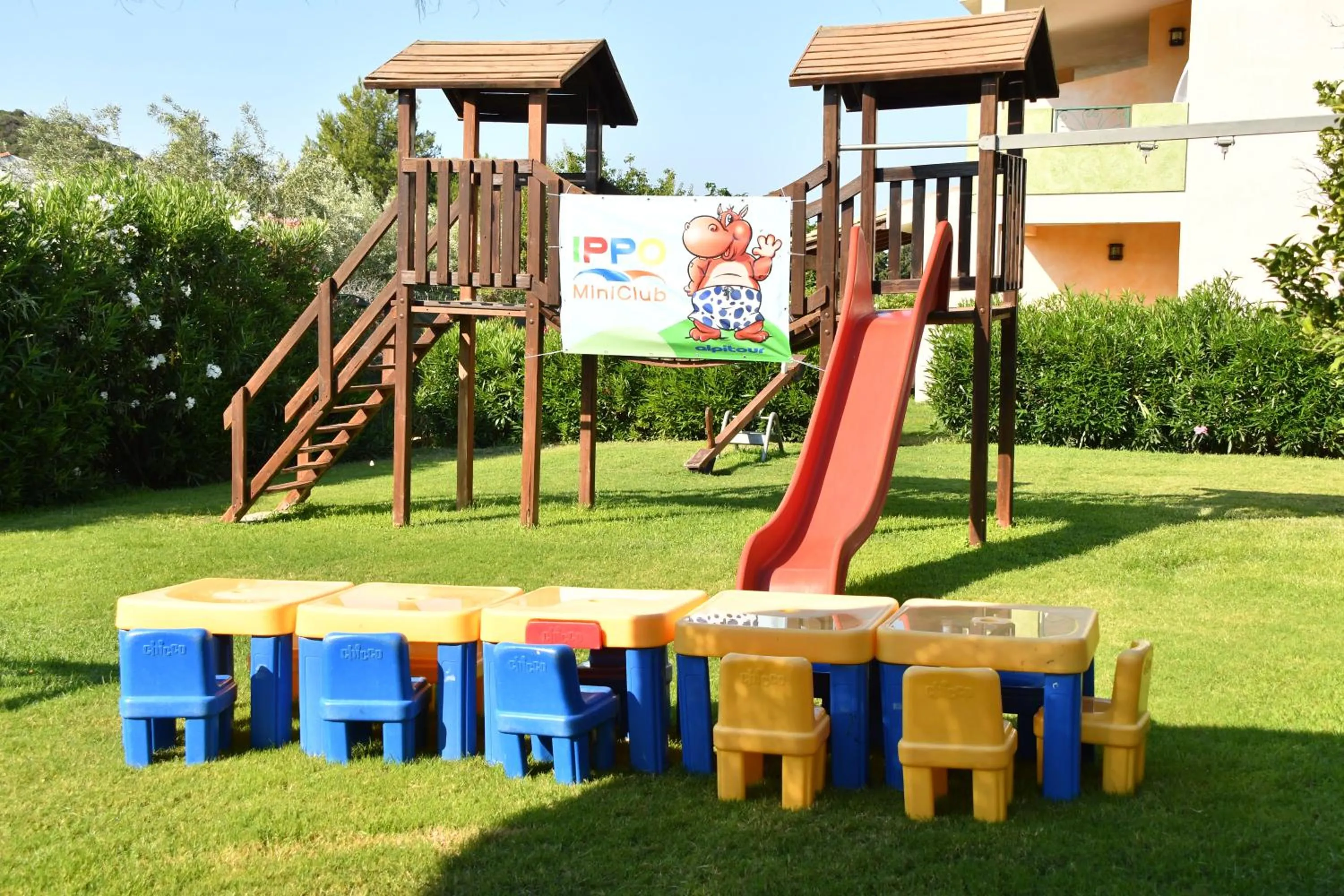 Children play ground in iH Hotels Le Zagare Resort