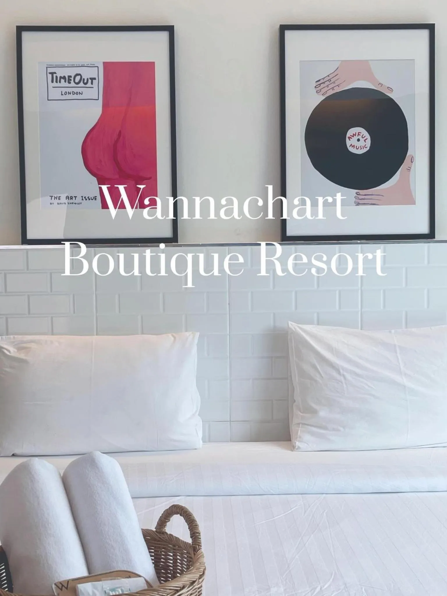 Bed in Wannachart Boutique Resort