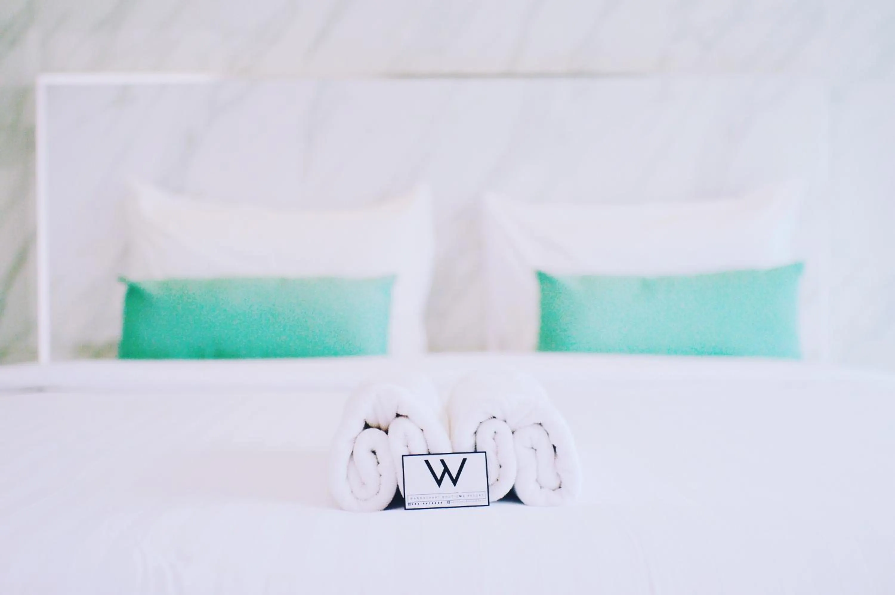 Bed in Wannachart Boutique Resort