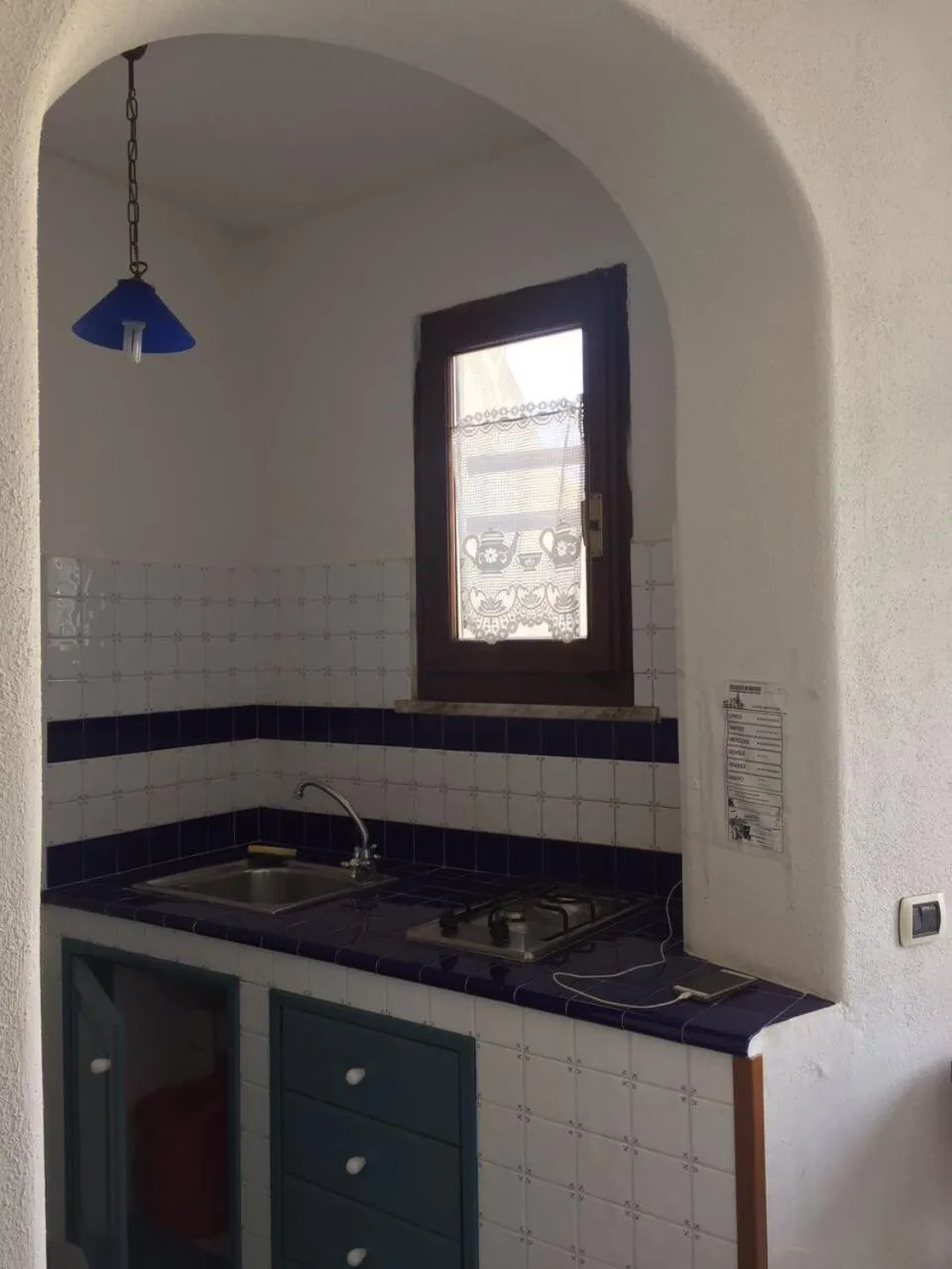 Communal kitchen in Casa Assunta