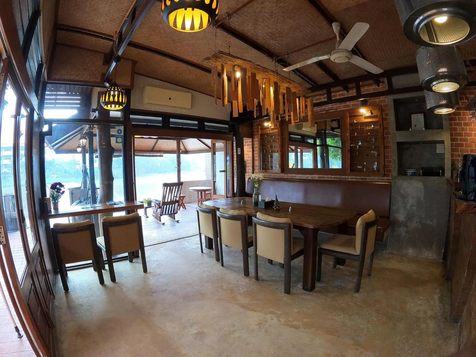 Living room in Tolani Riverside Villa