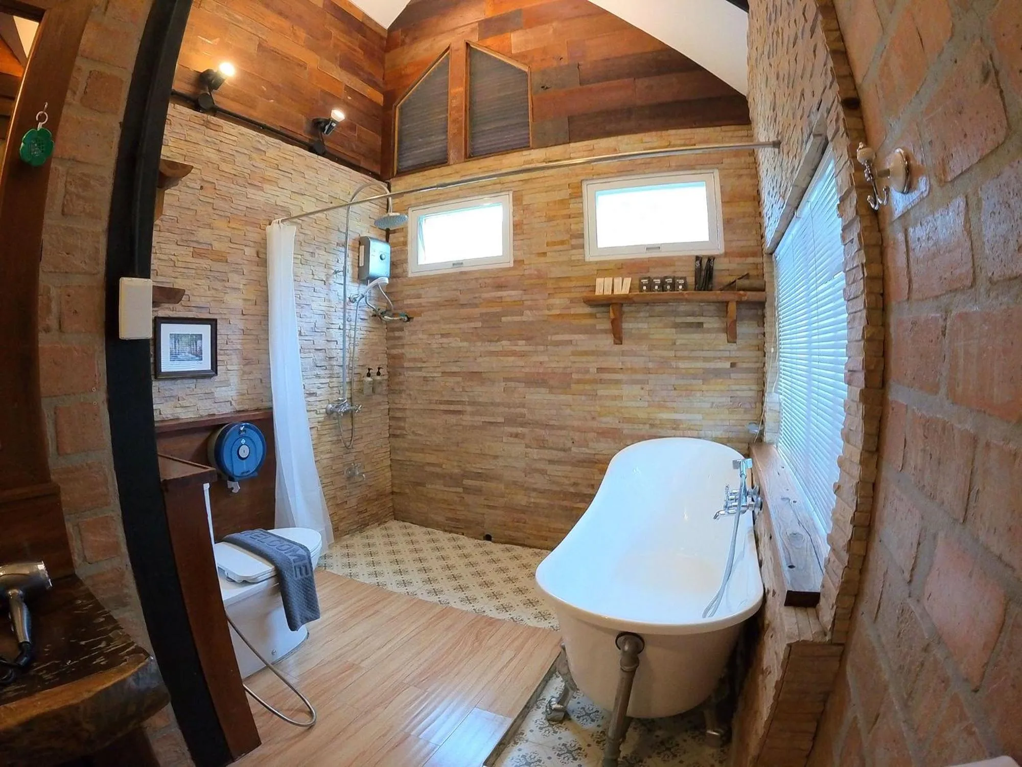 Shower in Tolani Riverside Villa