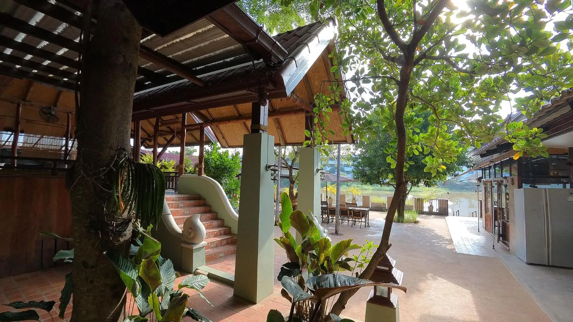 Day in Tolani Riverside Villa