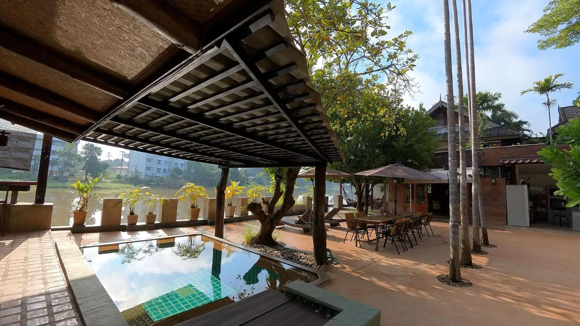 Natural landscape in Tolani Riverside Villa