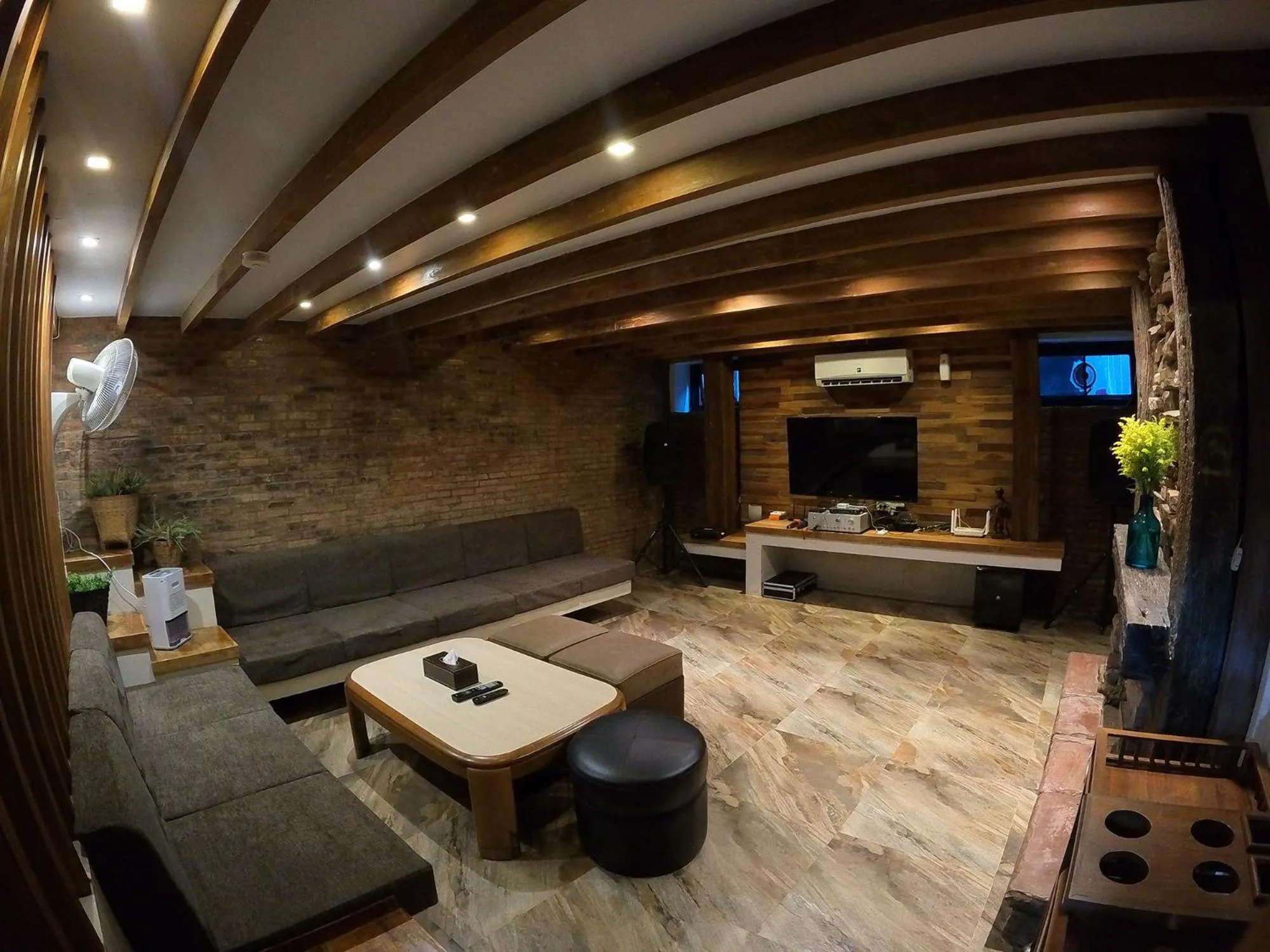 Karaoke in Tolani Riverside Villa