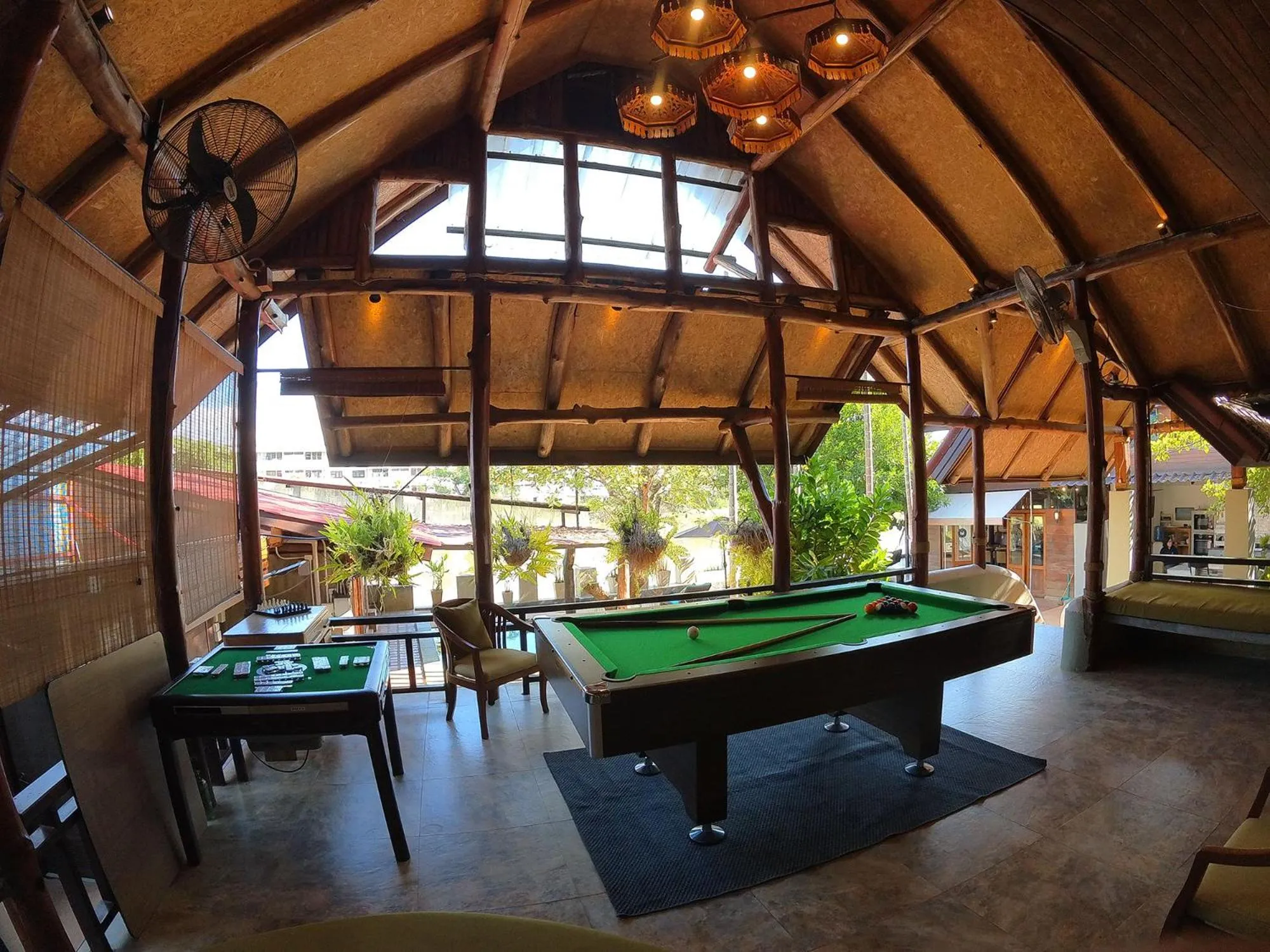 Billiard in Tolani Riverside Villa