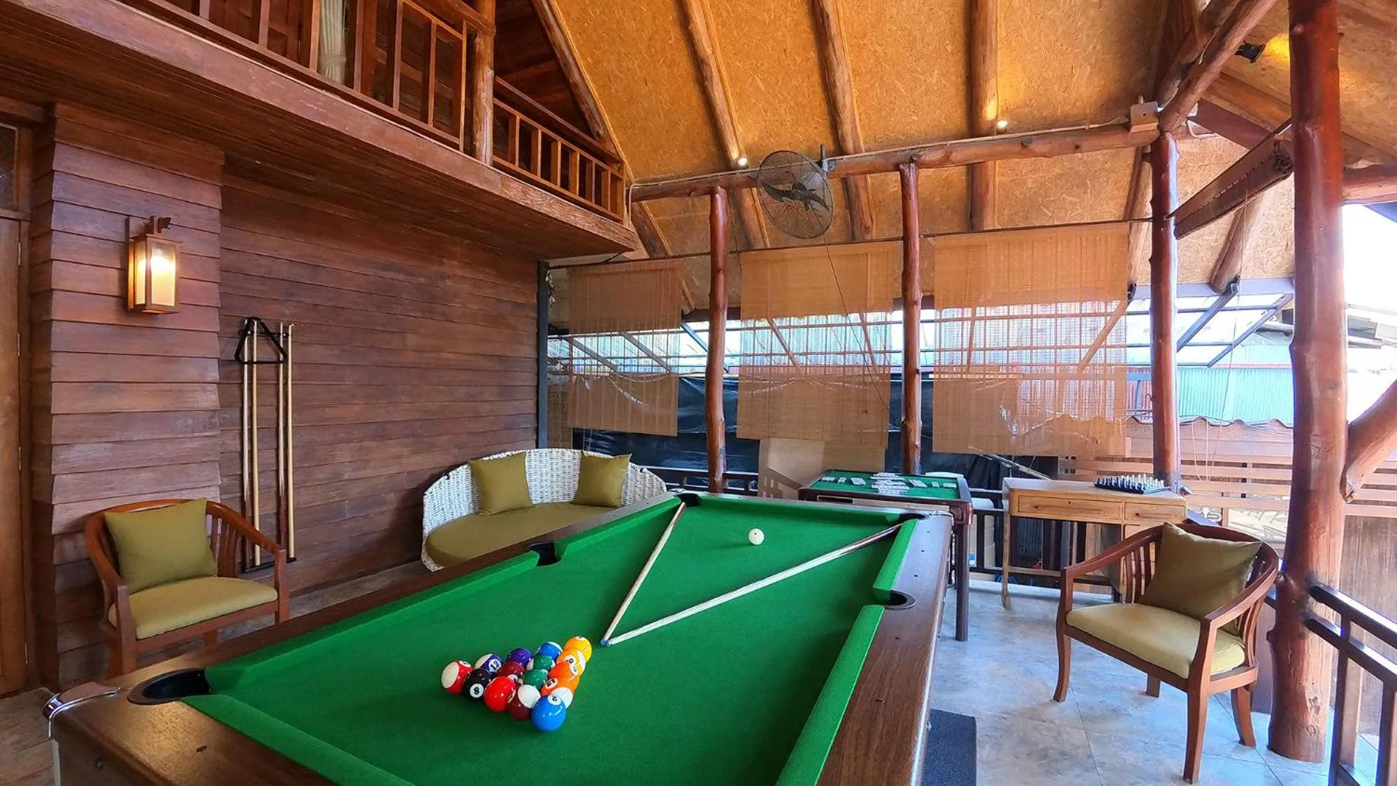Billiard in Tolani Riverside Villa