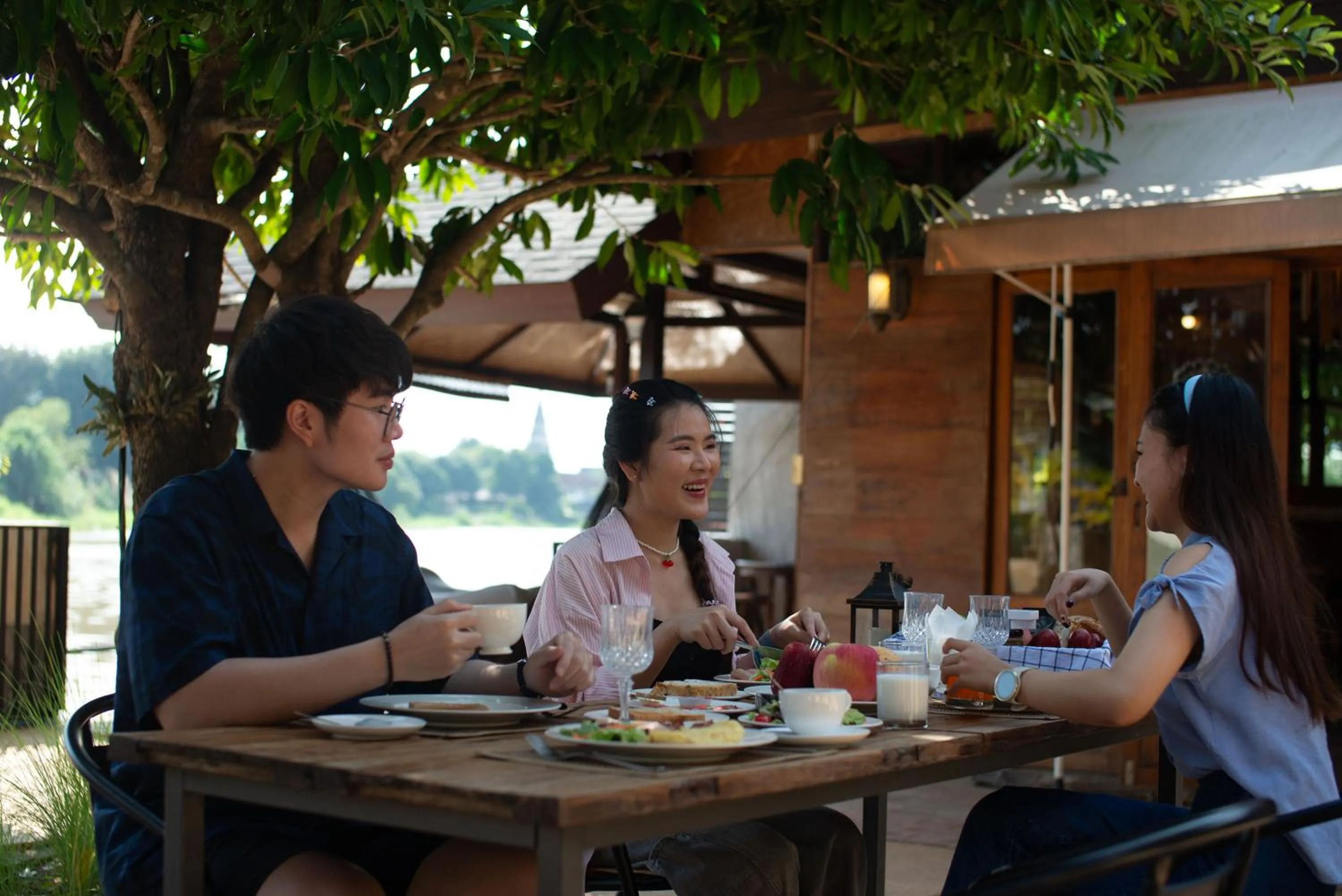 Natural landscape in Tolani Riverside Villa