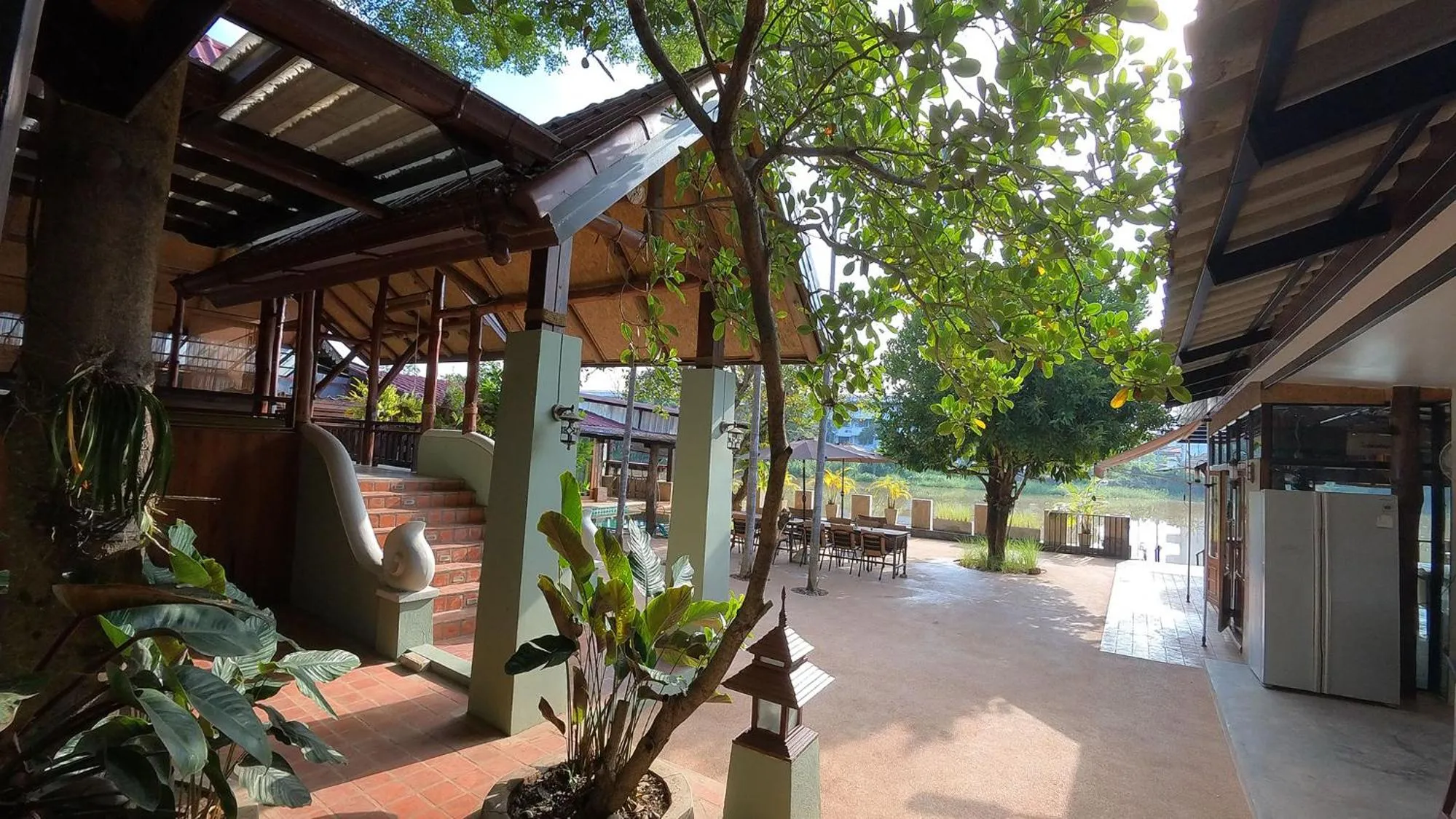 Day in Tolani Riverside Villa