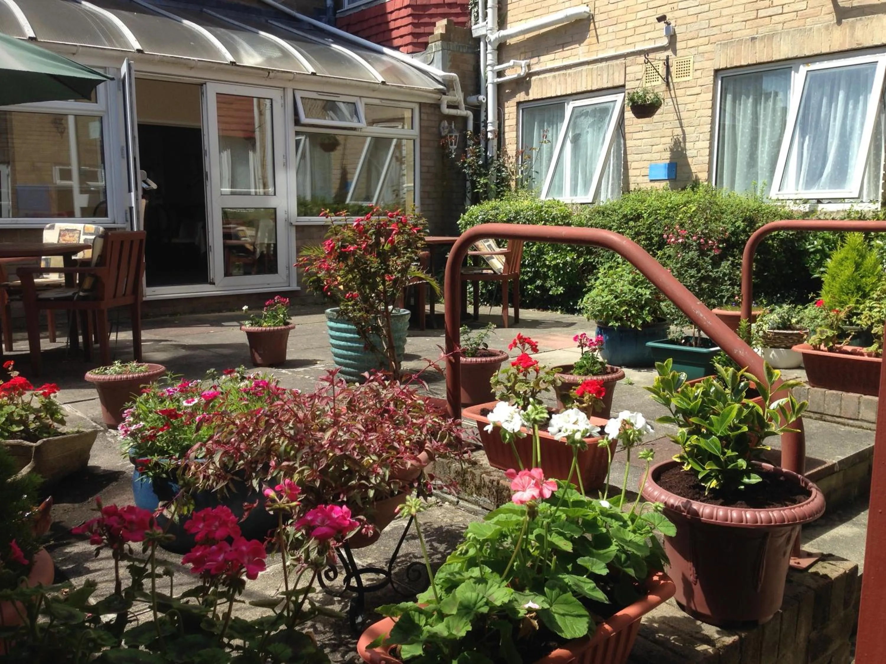 Garden in Durley Grange Hotel