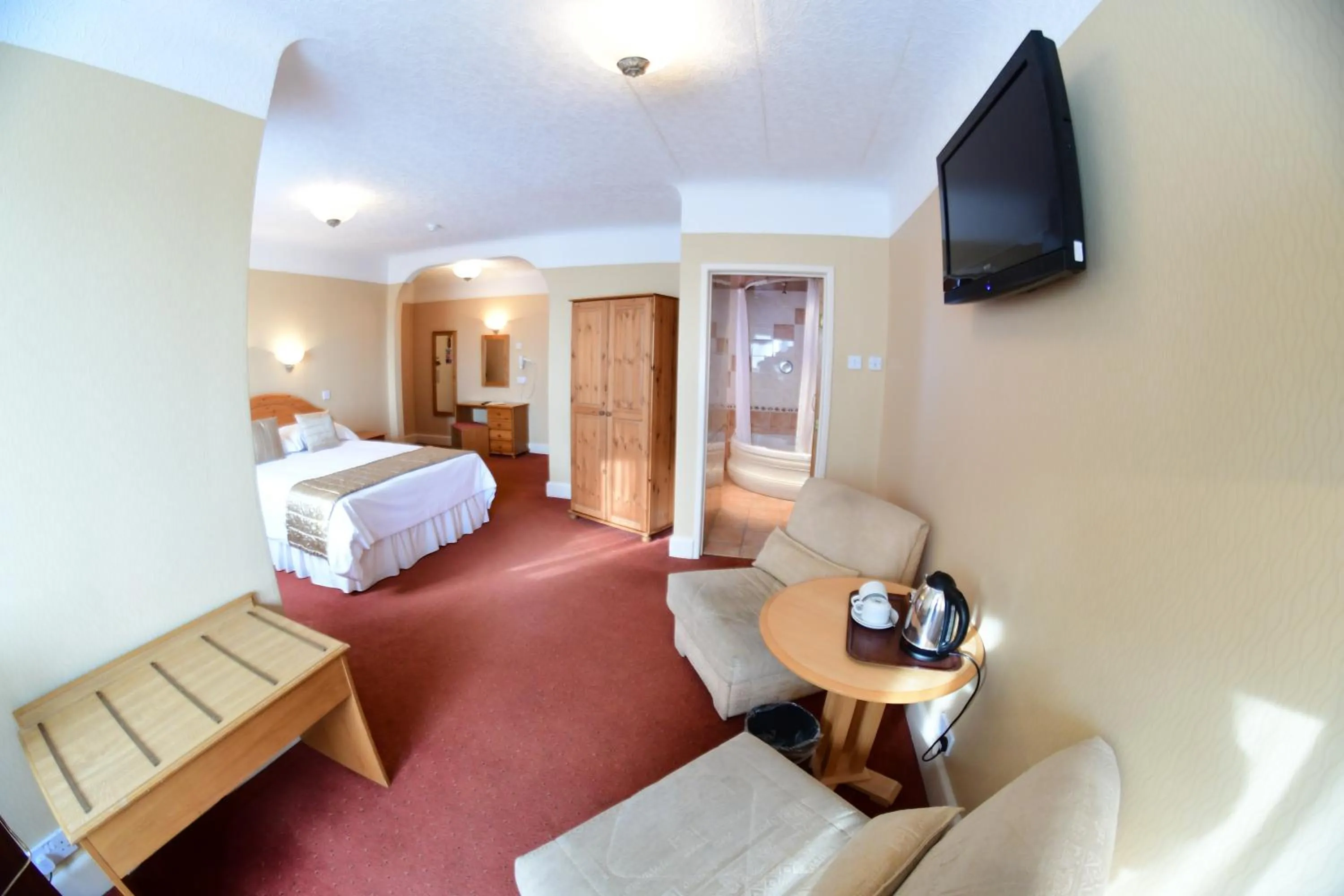 Bedroom, Bed in The Trouville Bournemouth