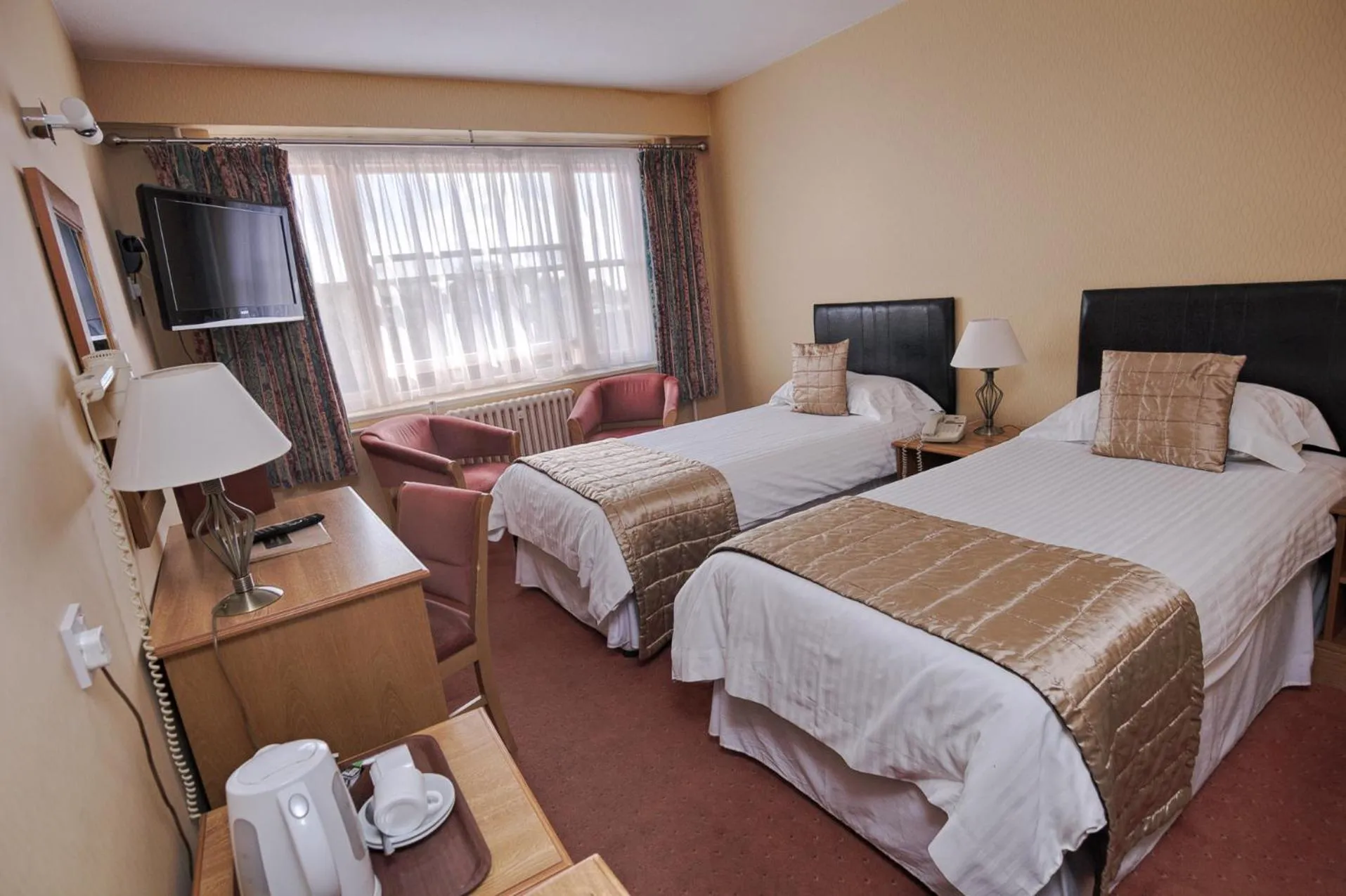 Bedroom, Bed in The Trouville Bournemouth