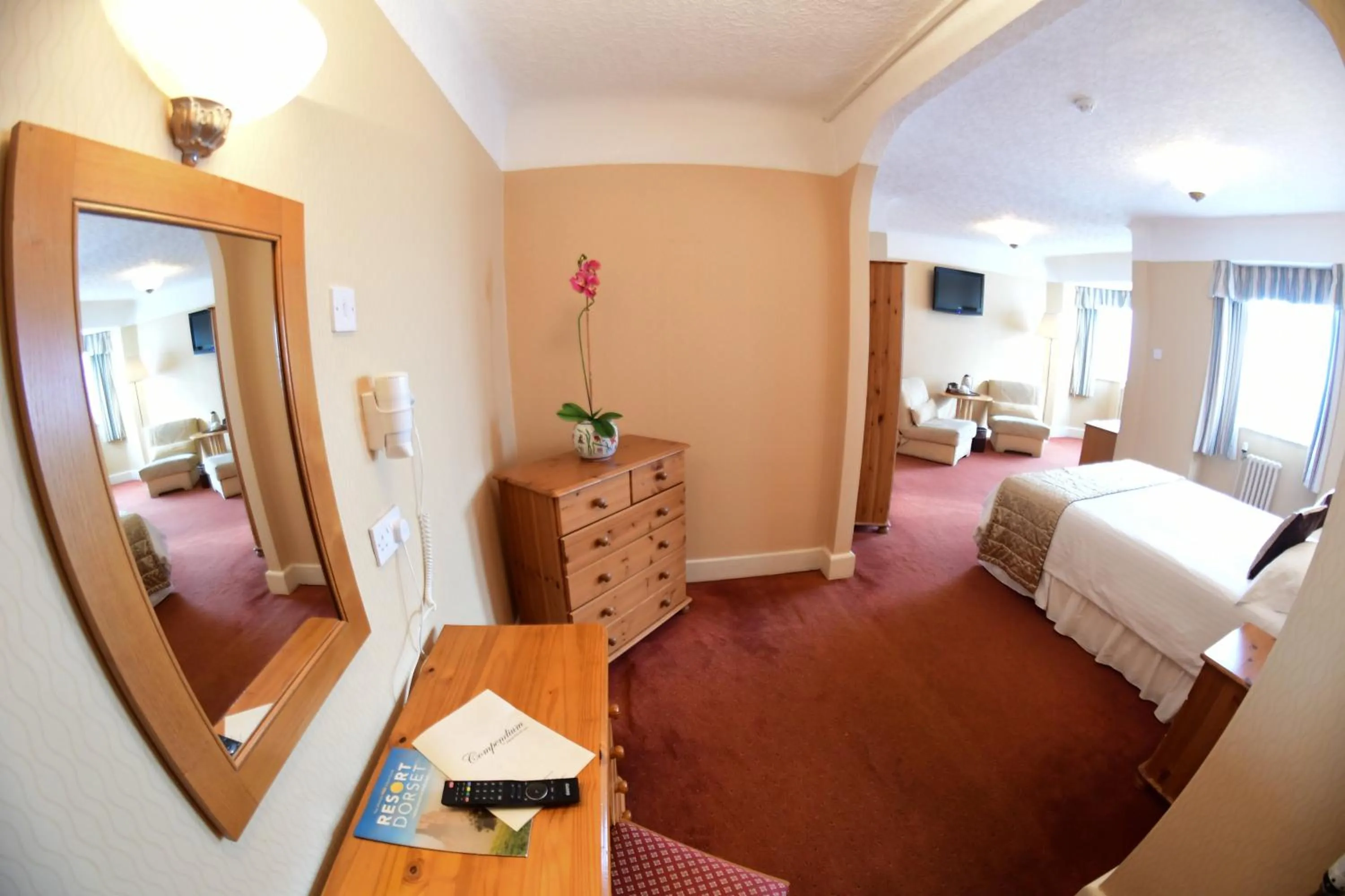 Bedroom, Bed in The Trouville Bournemouth