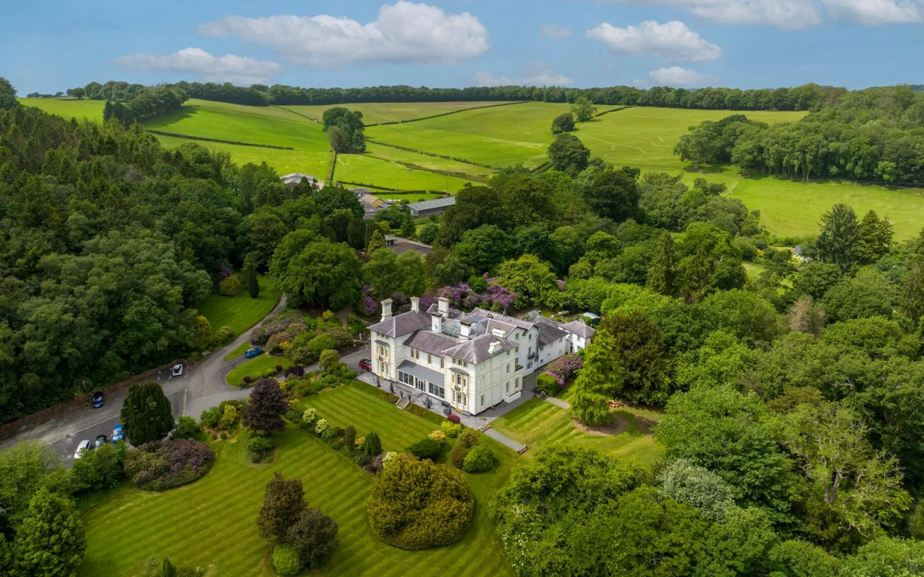 Property building in The Falcondale Country House Hotel