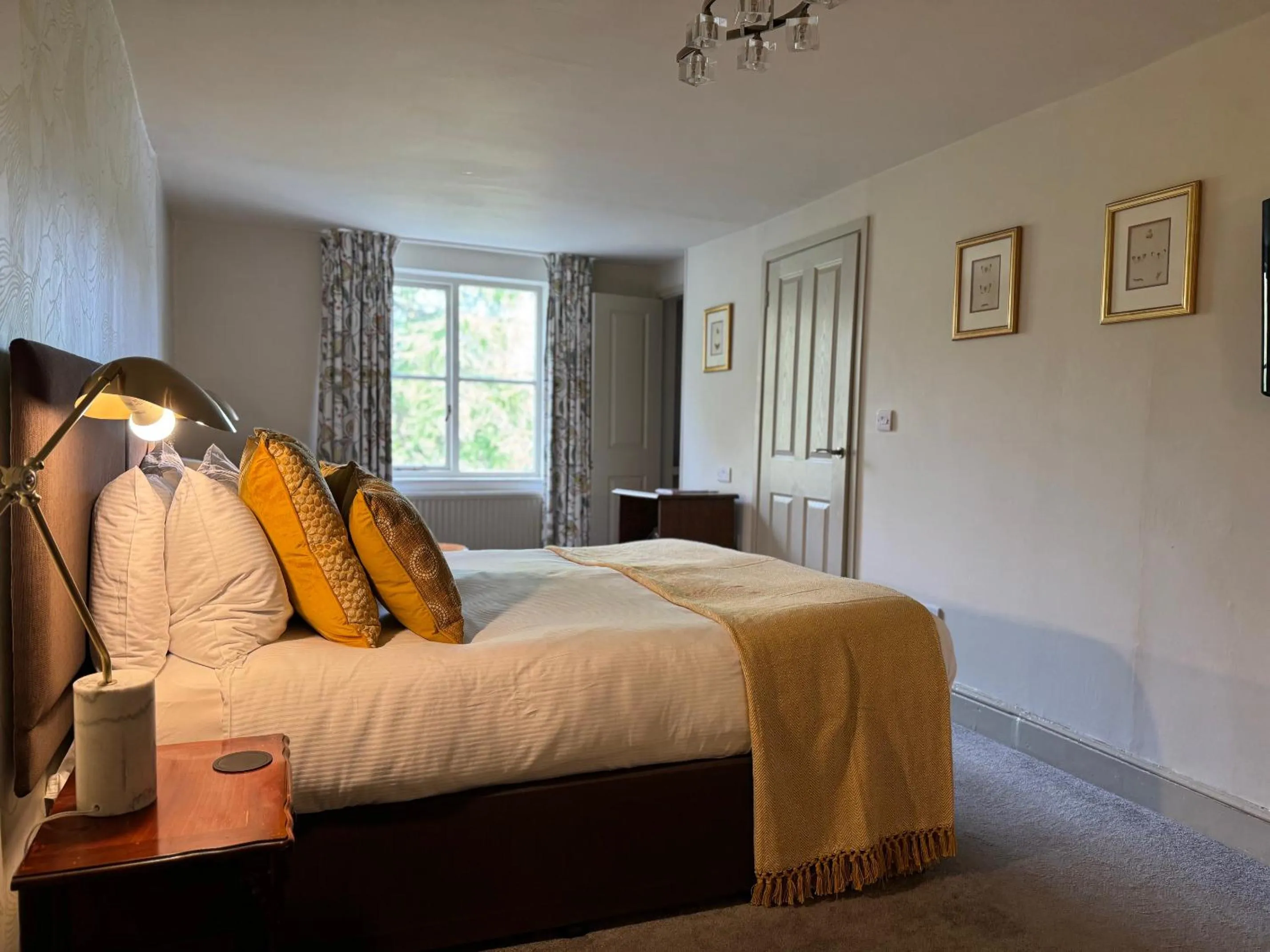 Bed in The Falcondale Country House Hotel