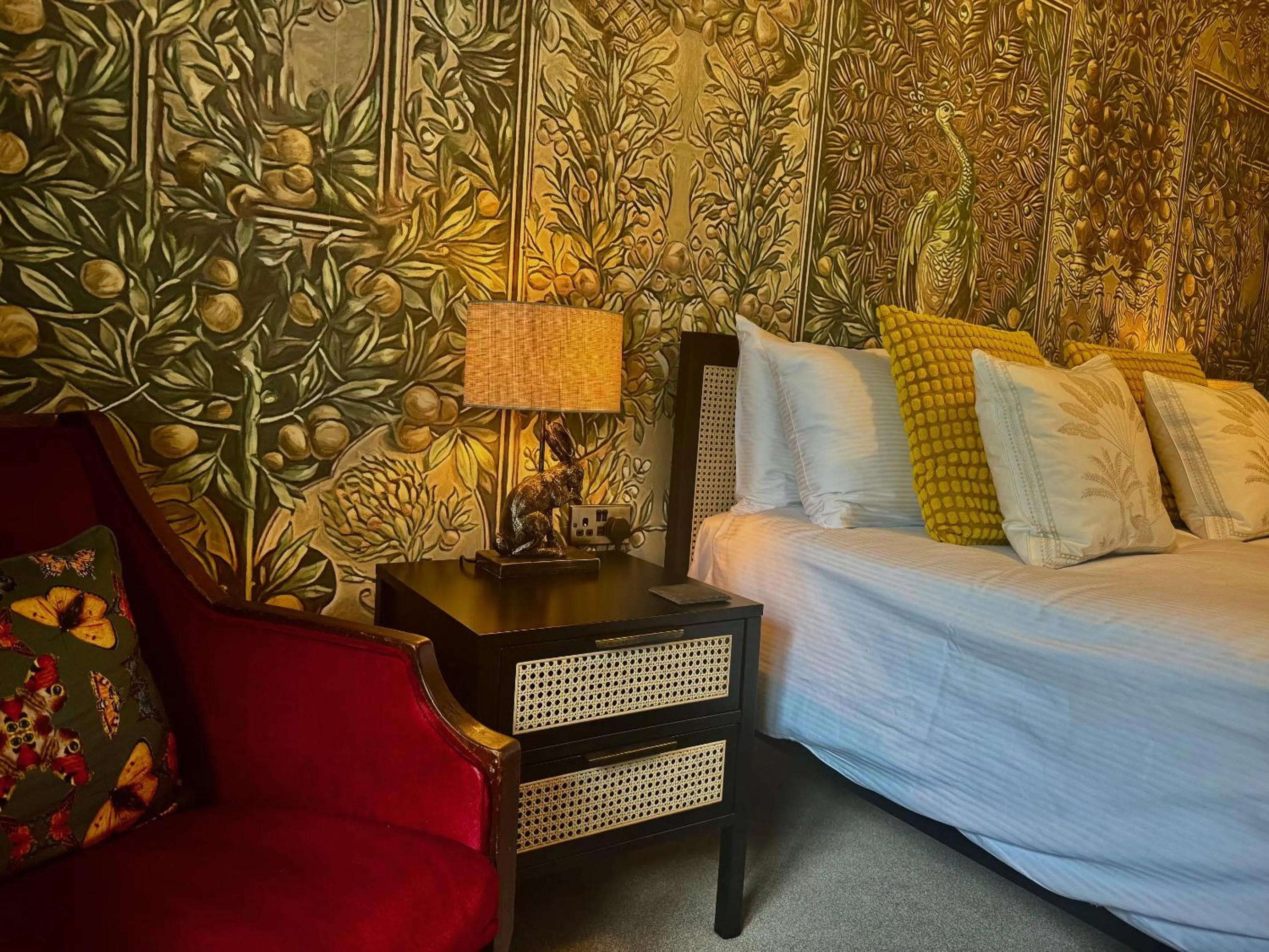 Bed in The Falcondale Country House Hotel