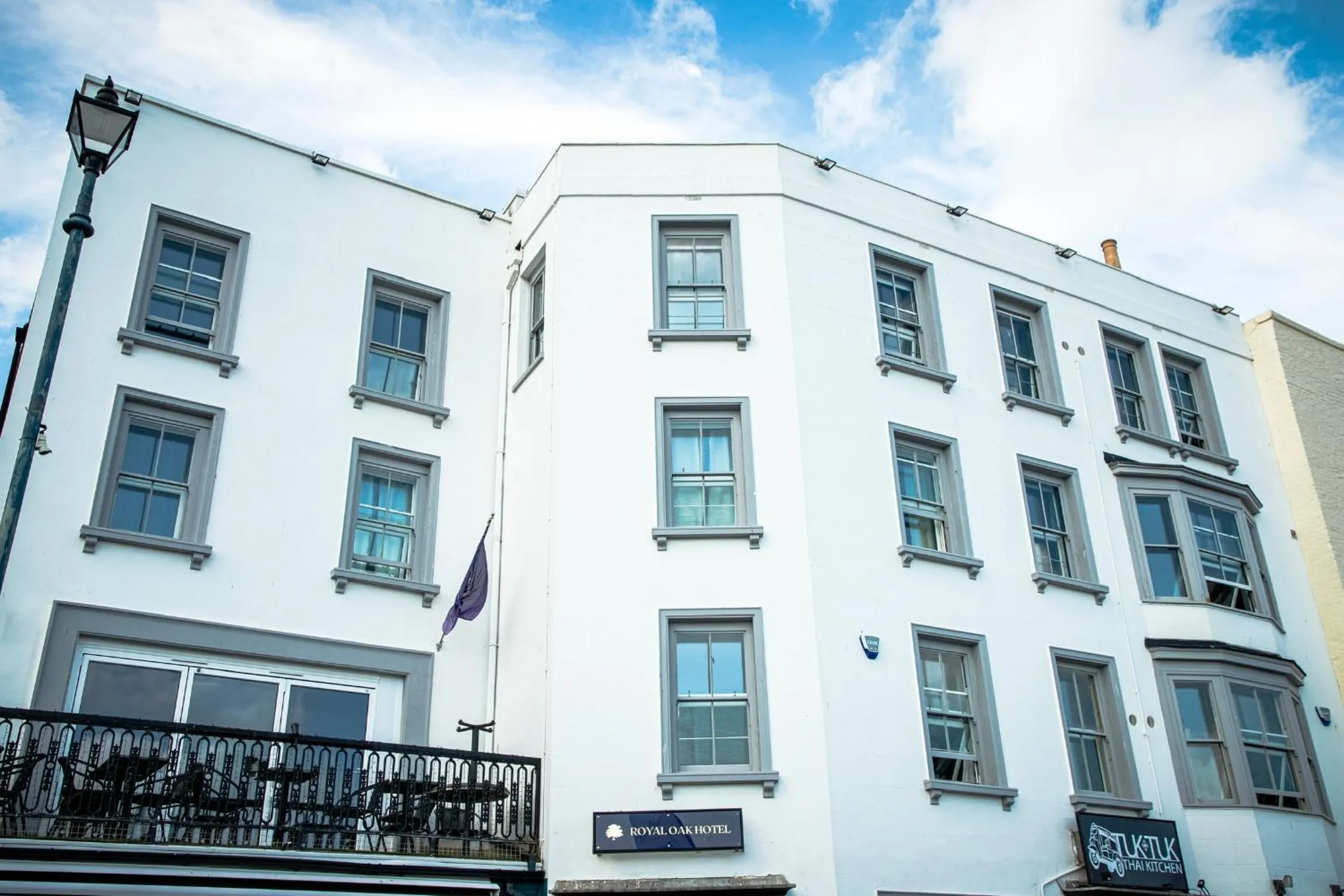 Property building in The Royal Oak Hotel