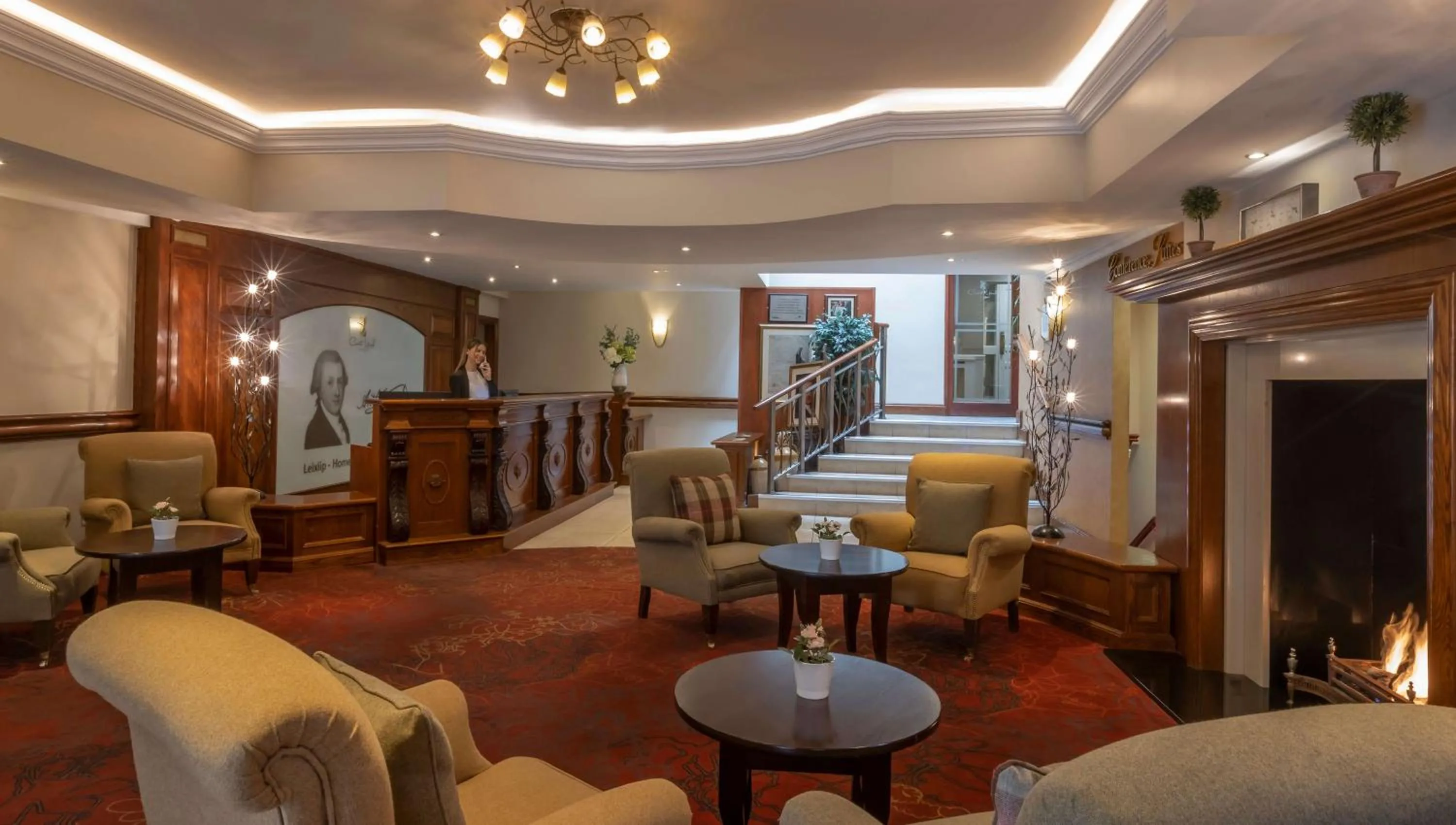 Lobby or reception in Court Yard Hotel