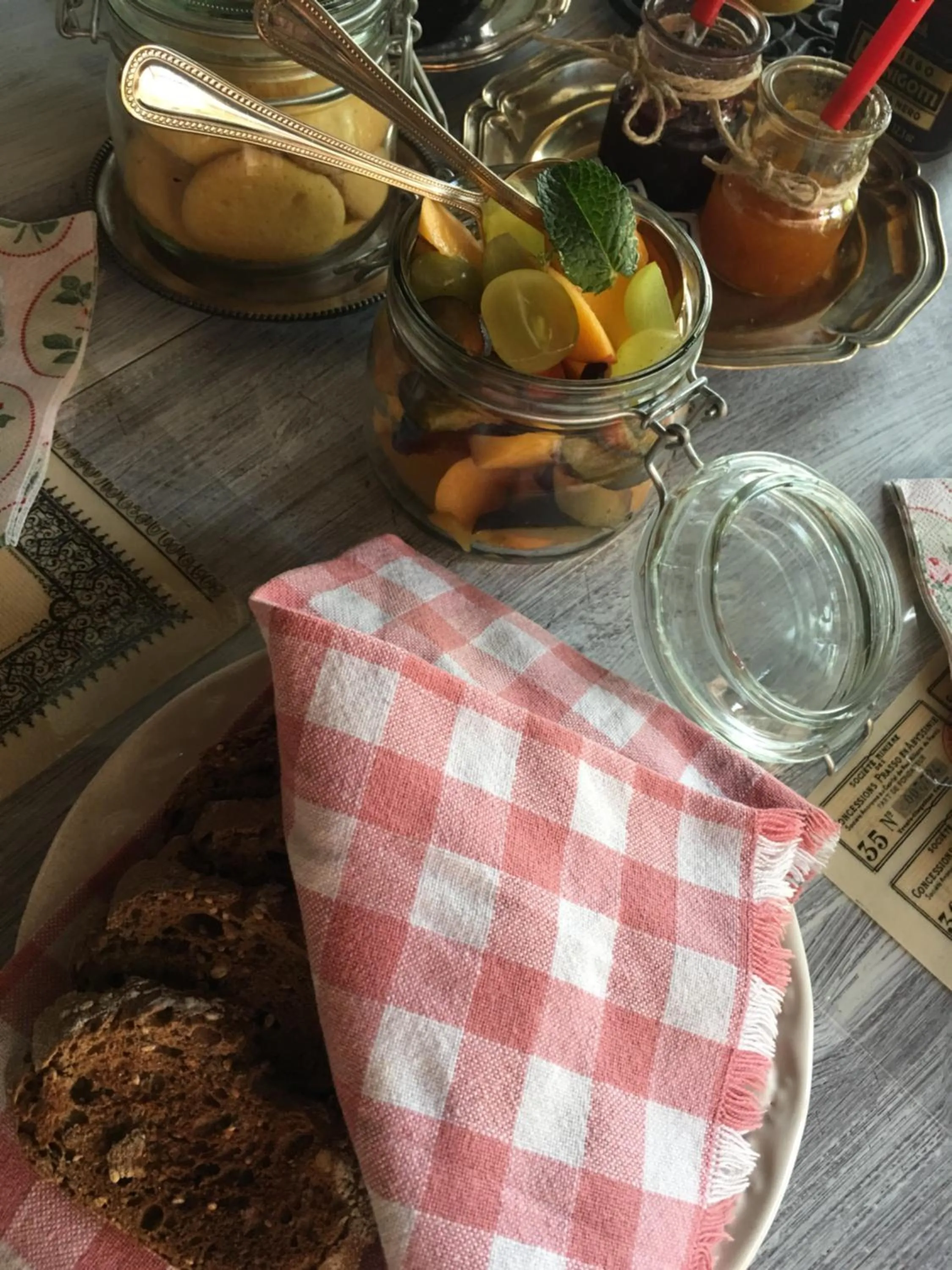 Food close-up in Bed & Breakfast Il mio Gelso