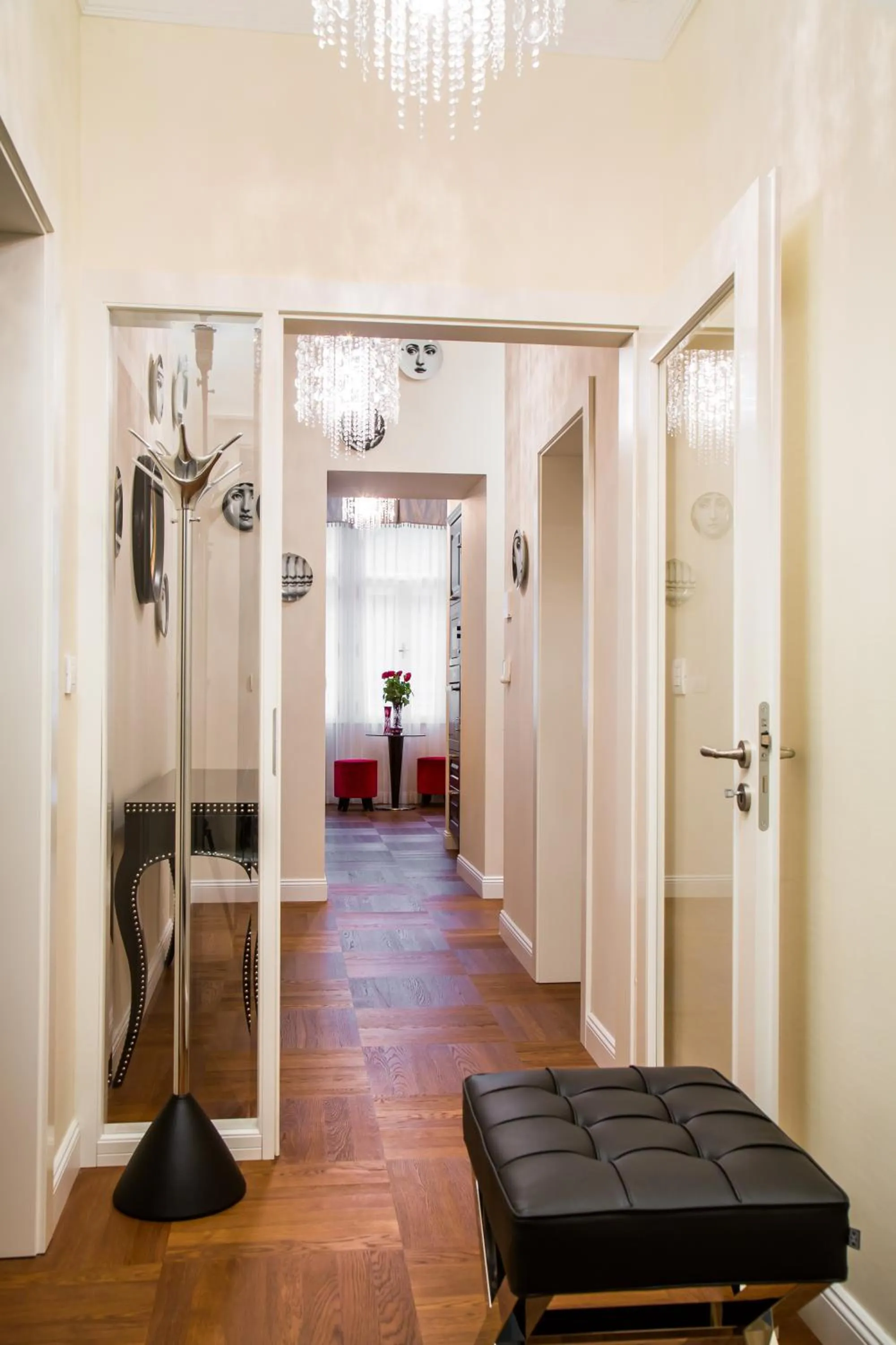 Decorative detail in Rubin Luxury Apartments