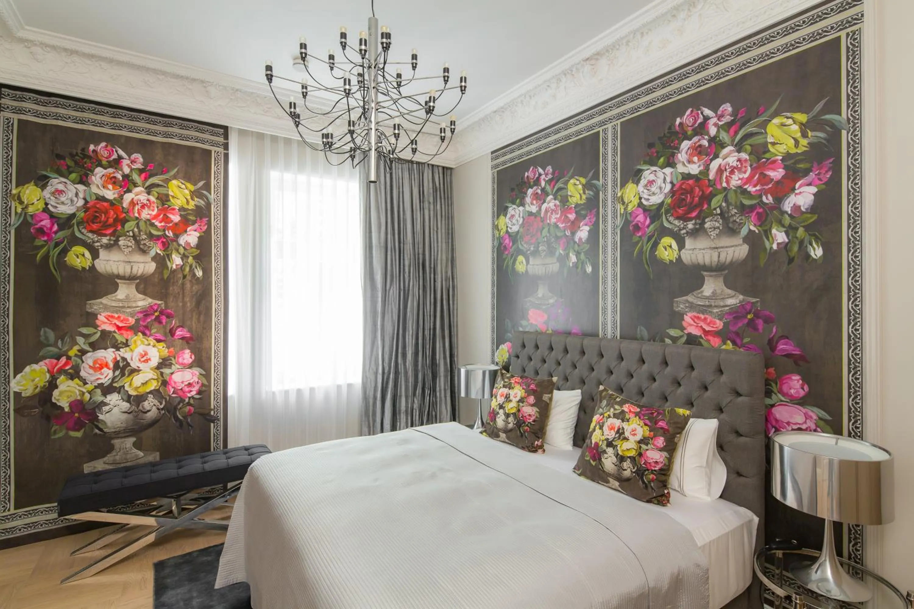 Bed in Rubin Luxury Apartments