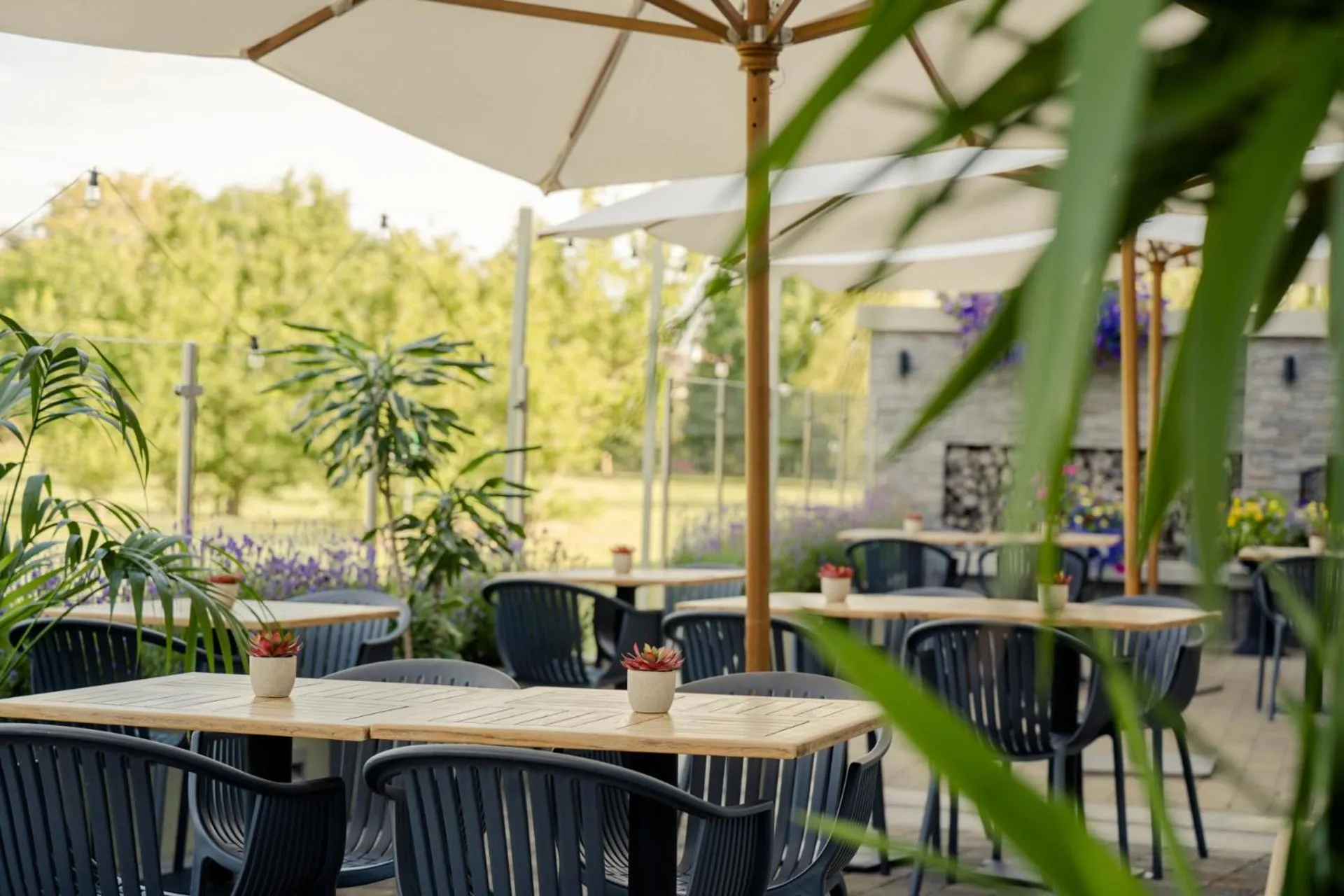 Patio in The Hoban Hotel Kilkenny