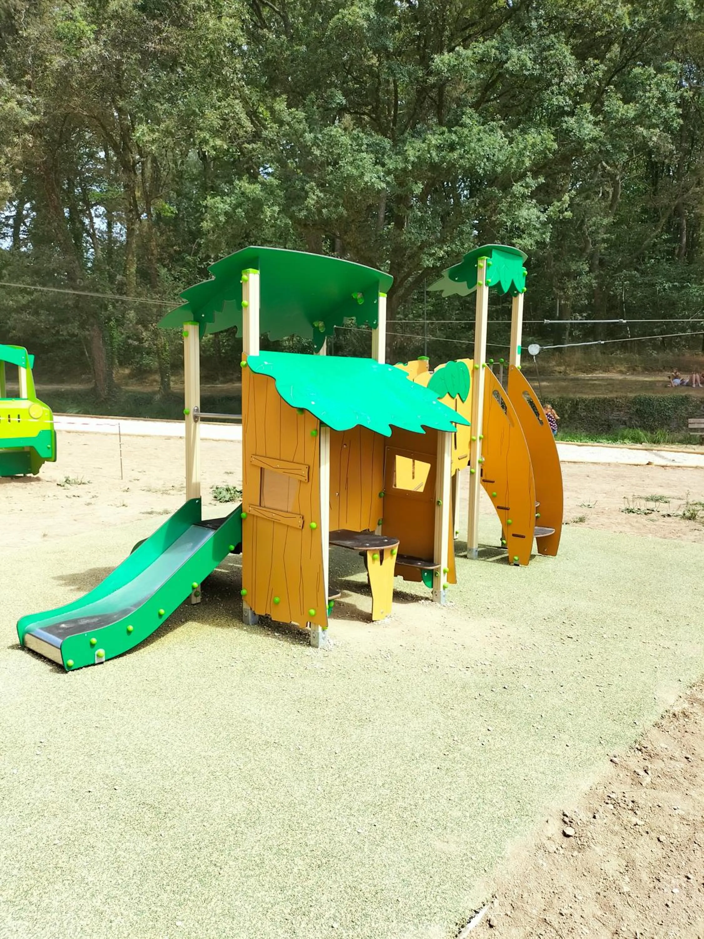 Children play ground in Terres de France - Le Domaine du Moulin Neuf