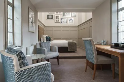 Seating area in Fanhams Hall, Exclusive Collection