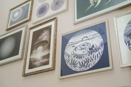 Decorative detail in Fanhams Hall, Exclusive Collection