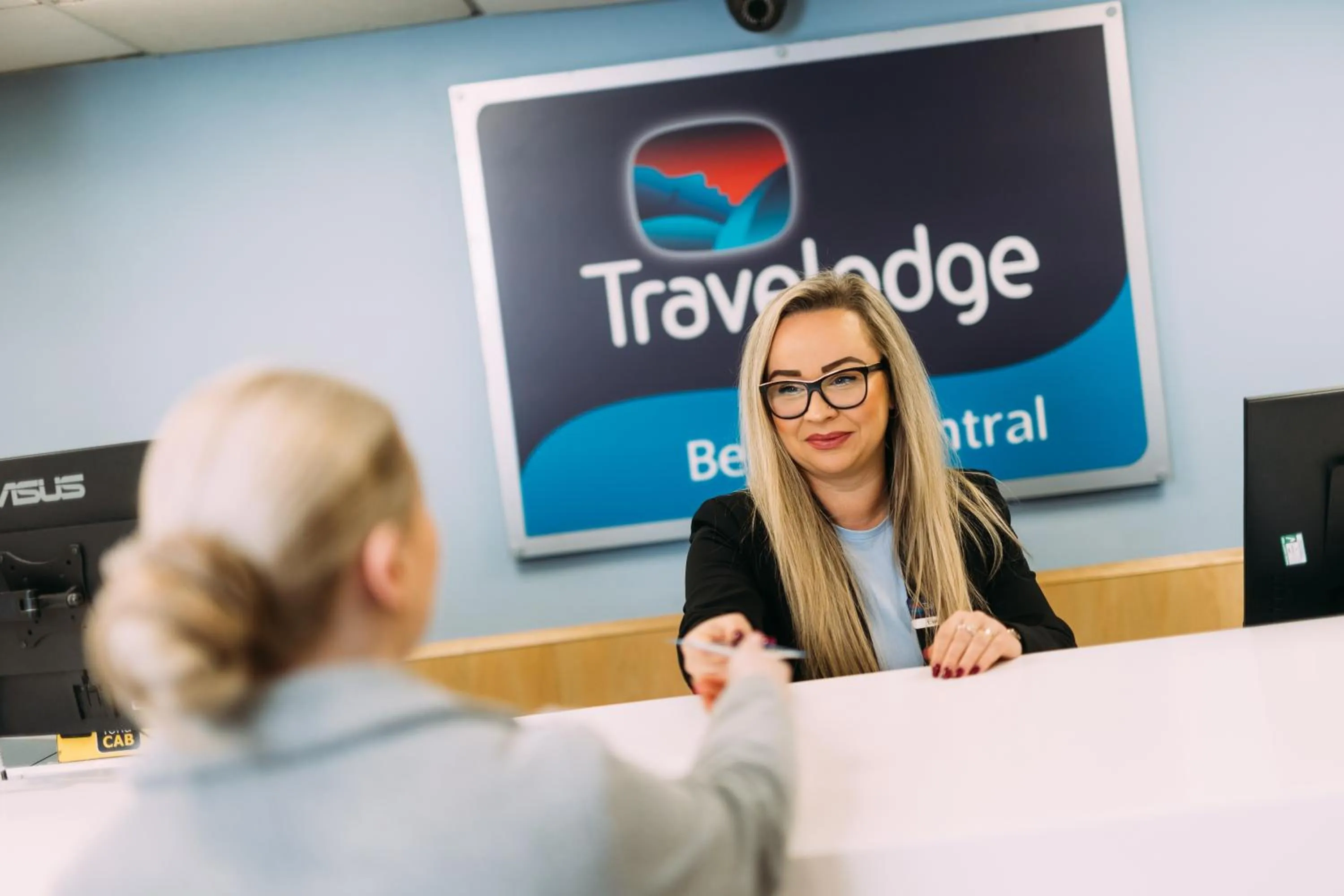 Staff in Travelodge Belfast