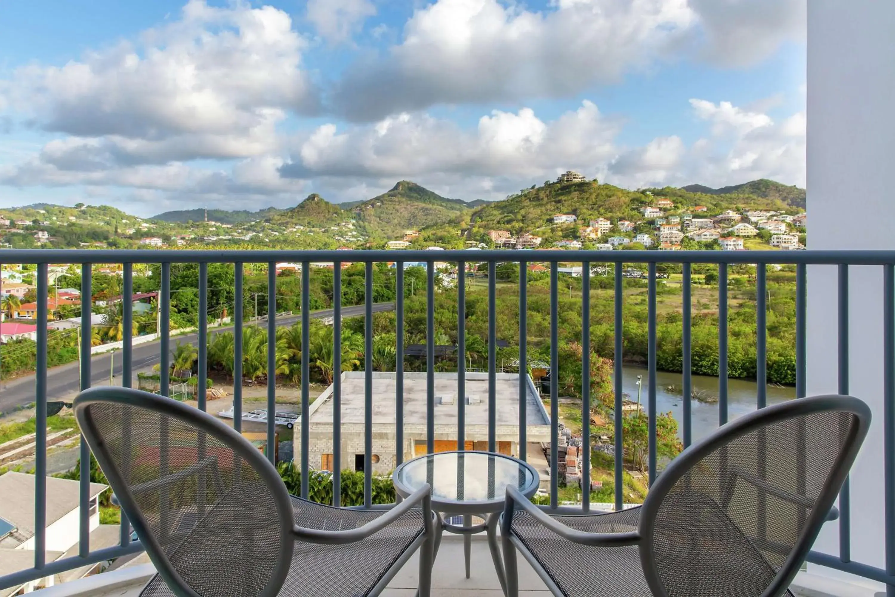 Double Room with Terrace and Mountain View in Harbor Club St Lucia, Curio Collection by Hilton Double Room with Terrace and Mountain View in Harbor Club St Lucia, Curio Collection by Hilton
