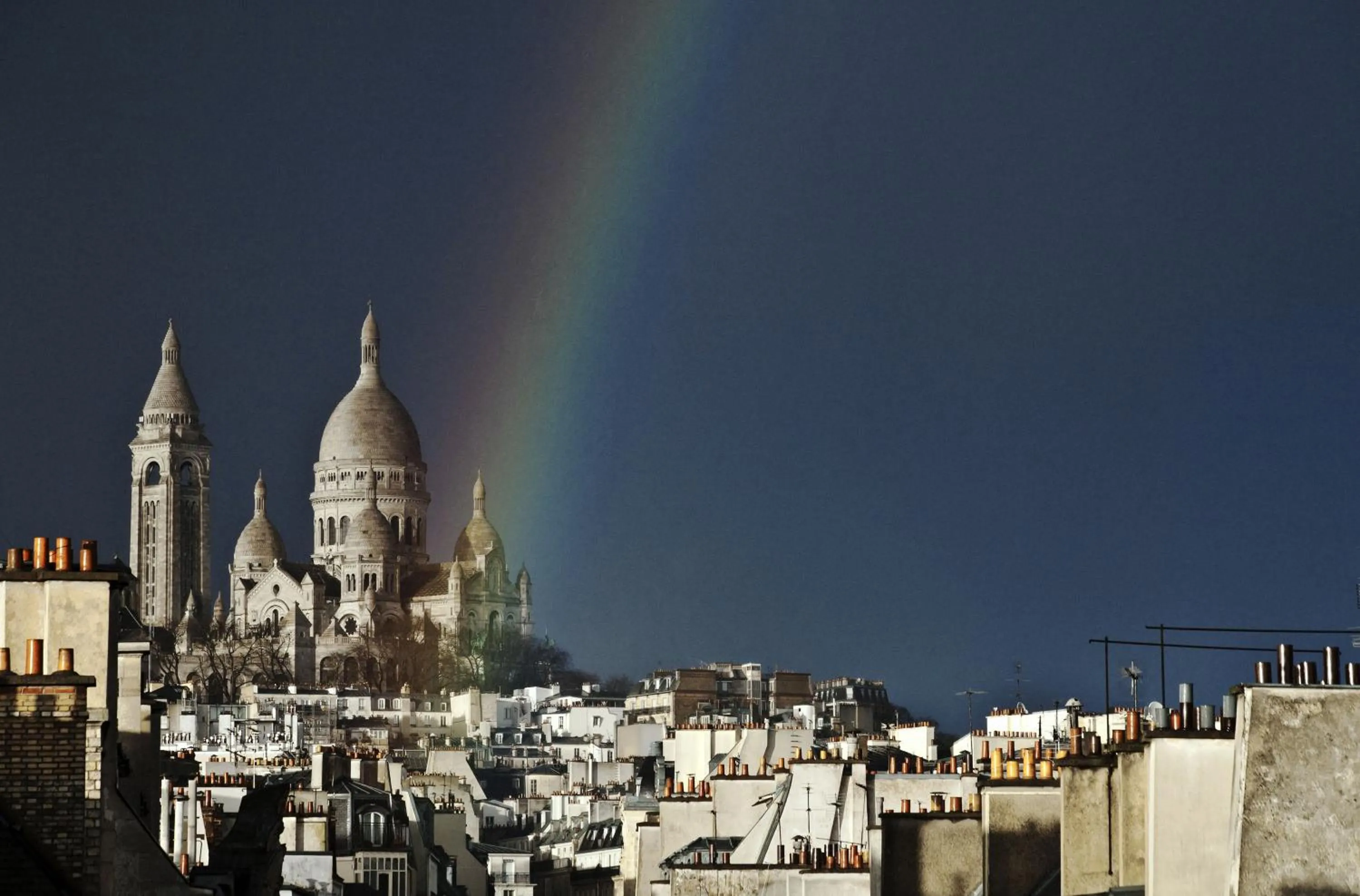 Landmark view in Cote Montmartre
