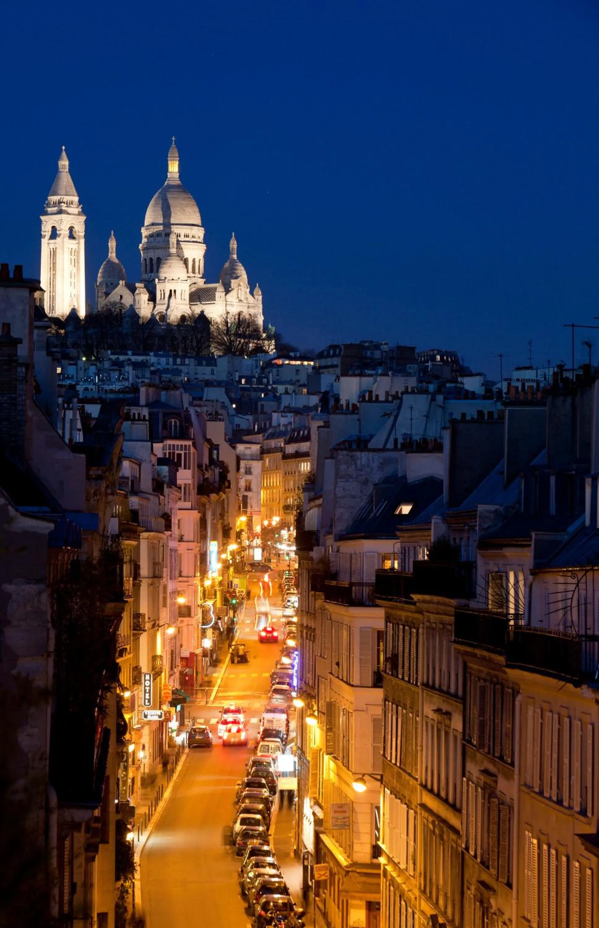 Landmark view in Cote Montmartre