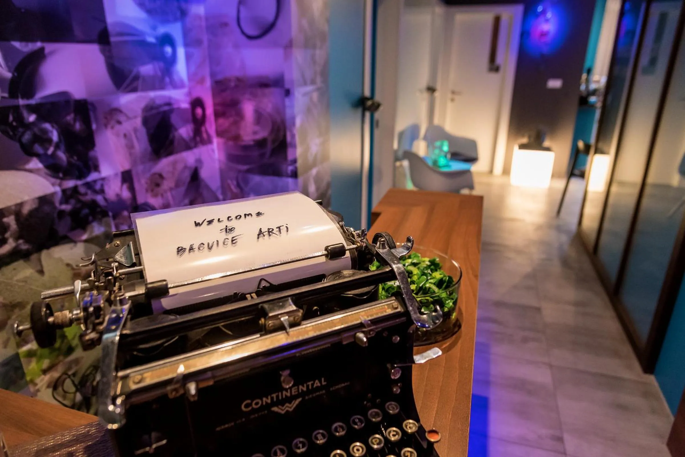 Decorative detail in Design B&B Bacvice Arti