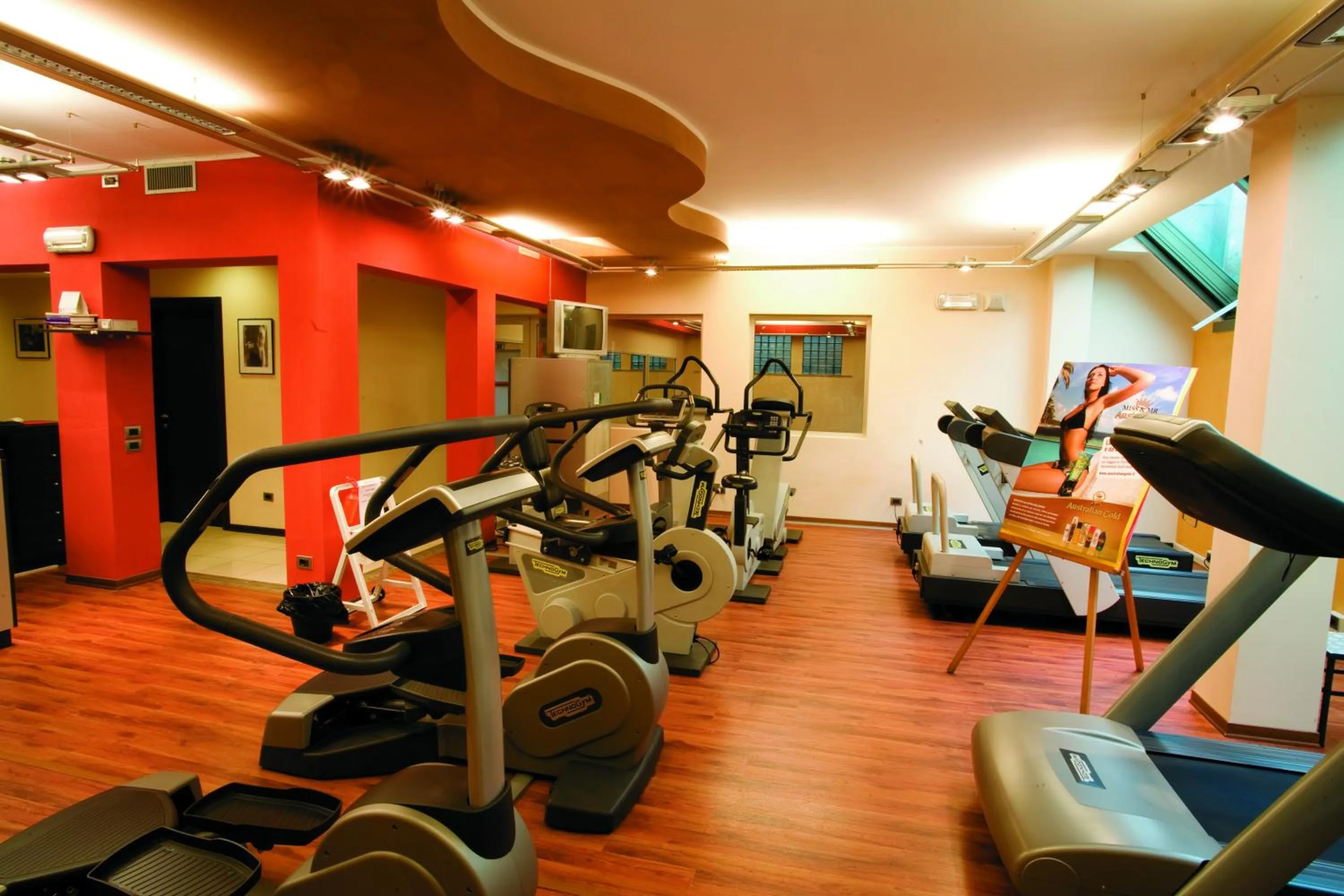 Fitness centre/facilities in Concordia Hotel