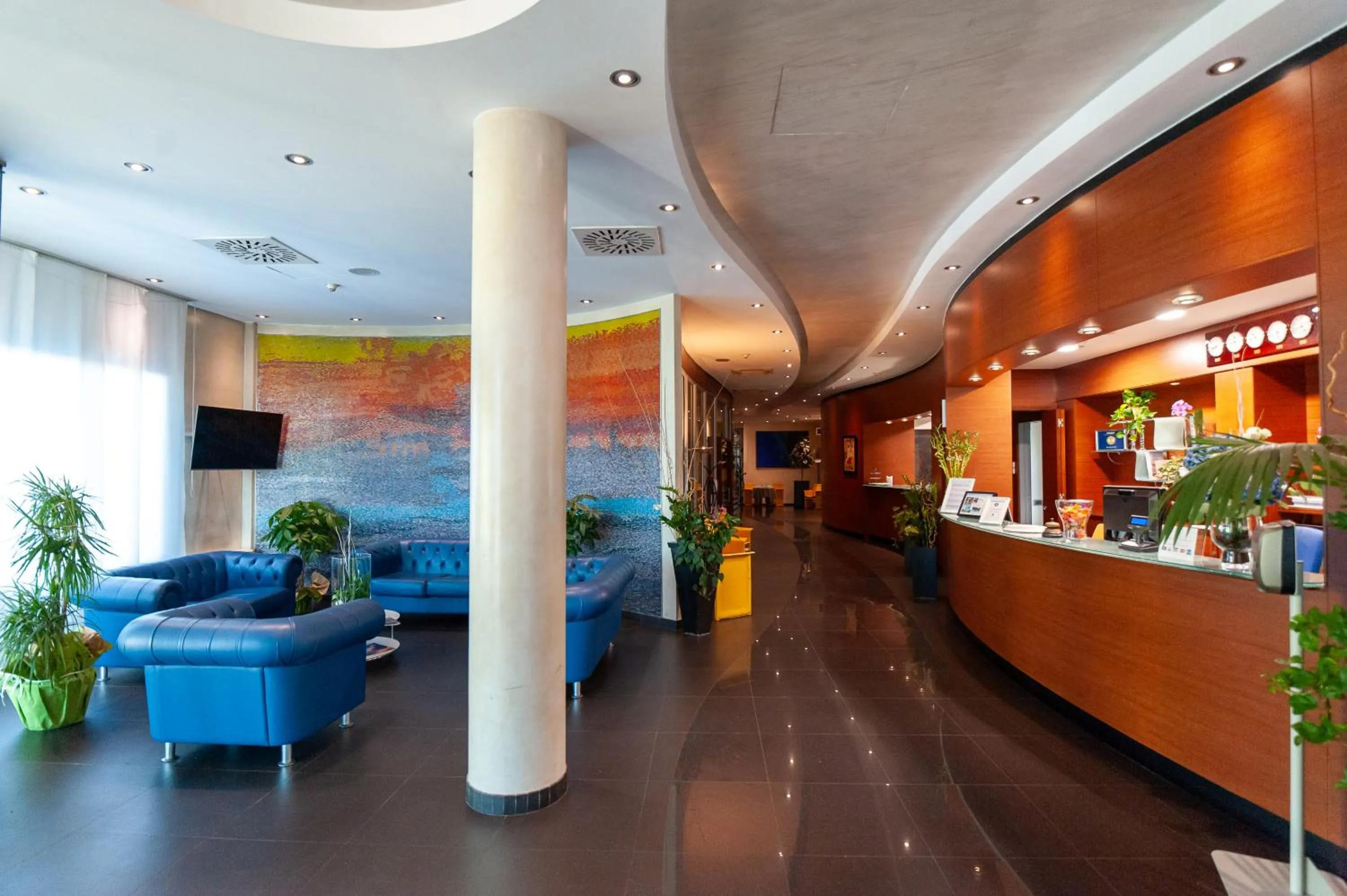 Lobby or reception in Concordia Hotel