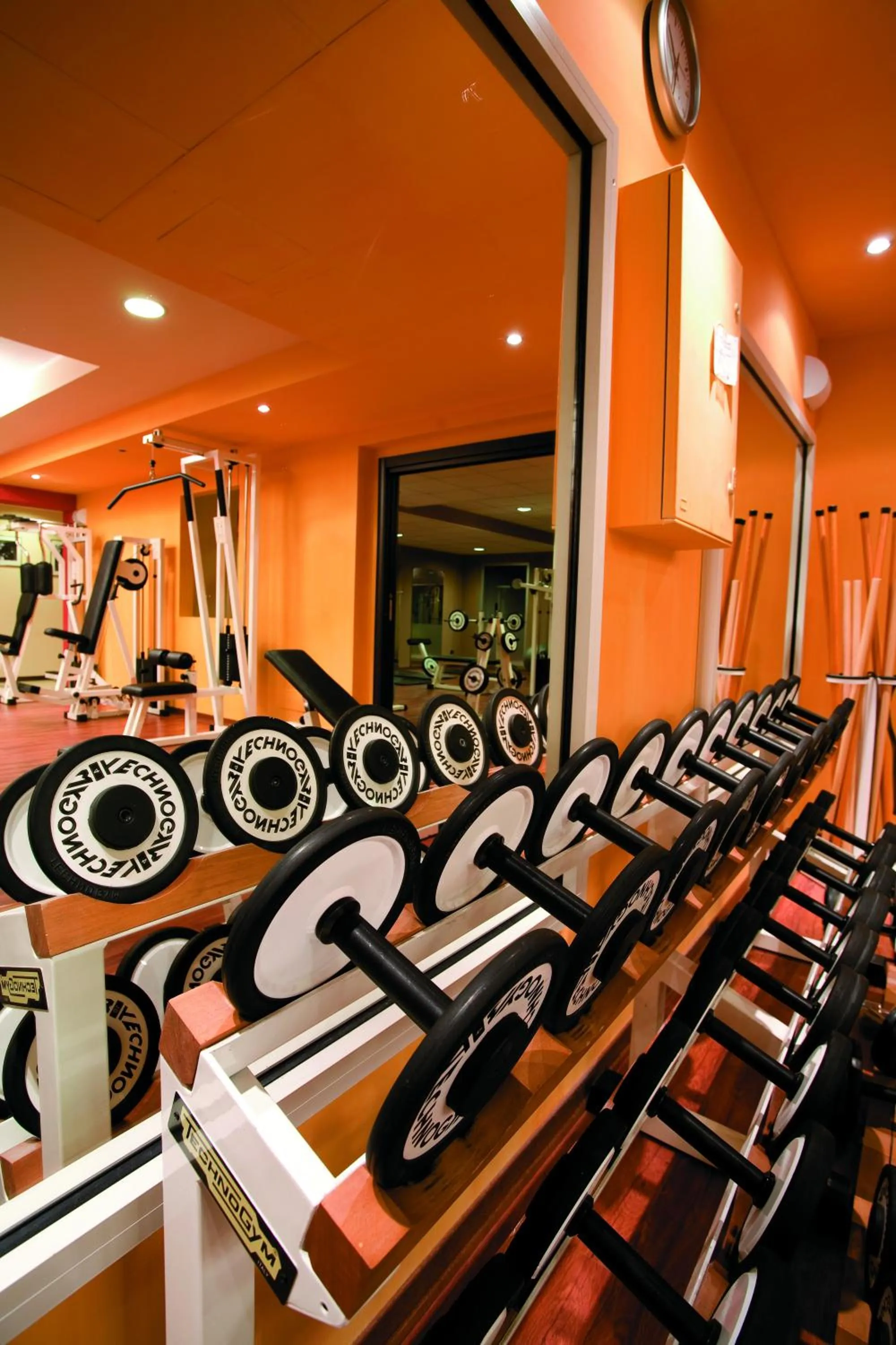 Fitness centre/facilities in Concordia Hotel