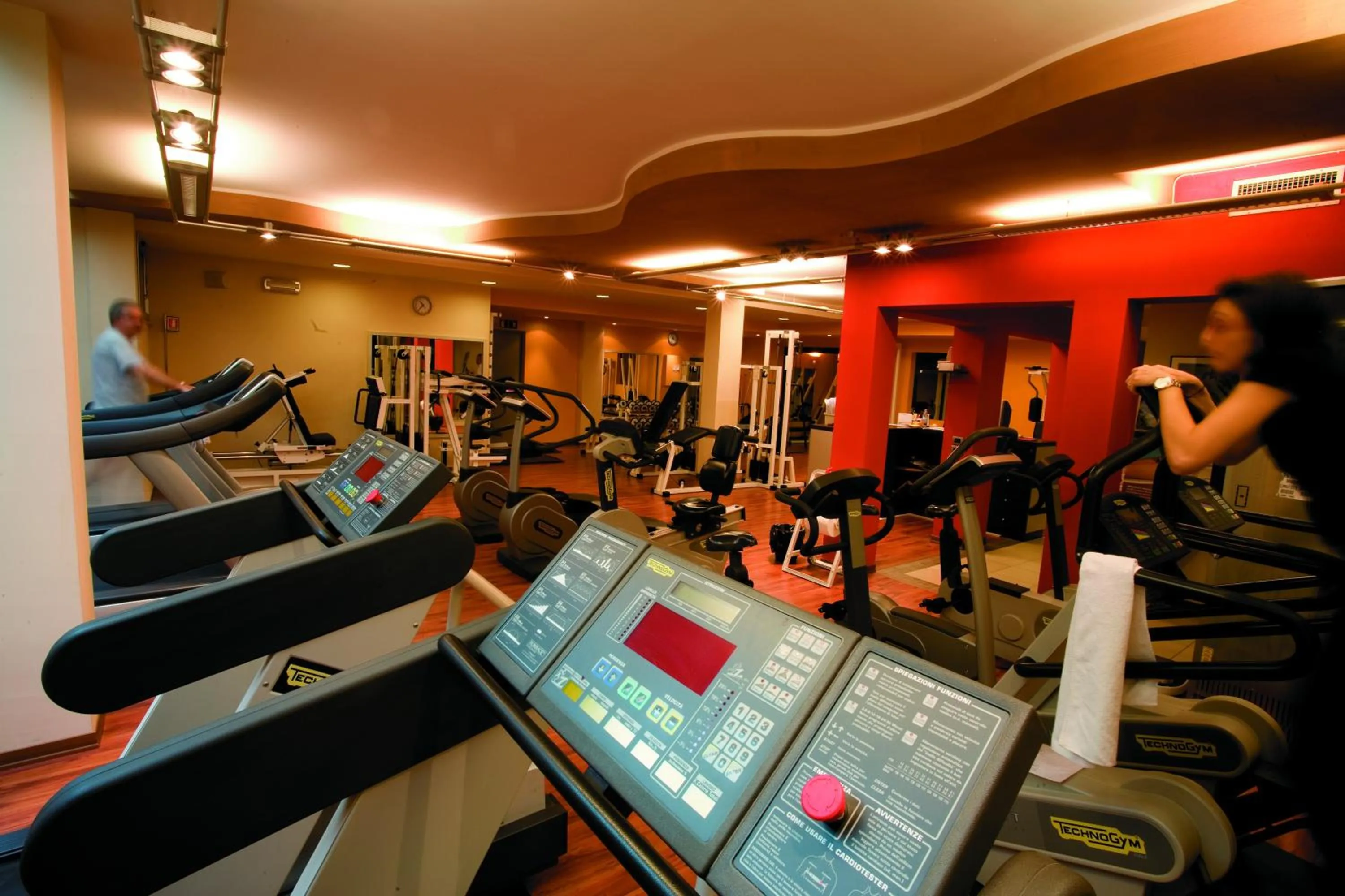 Fitness centre/facilities in Concordia Hotel