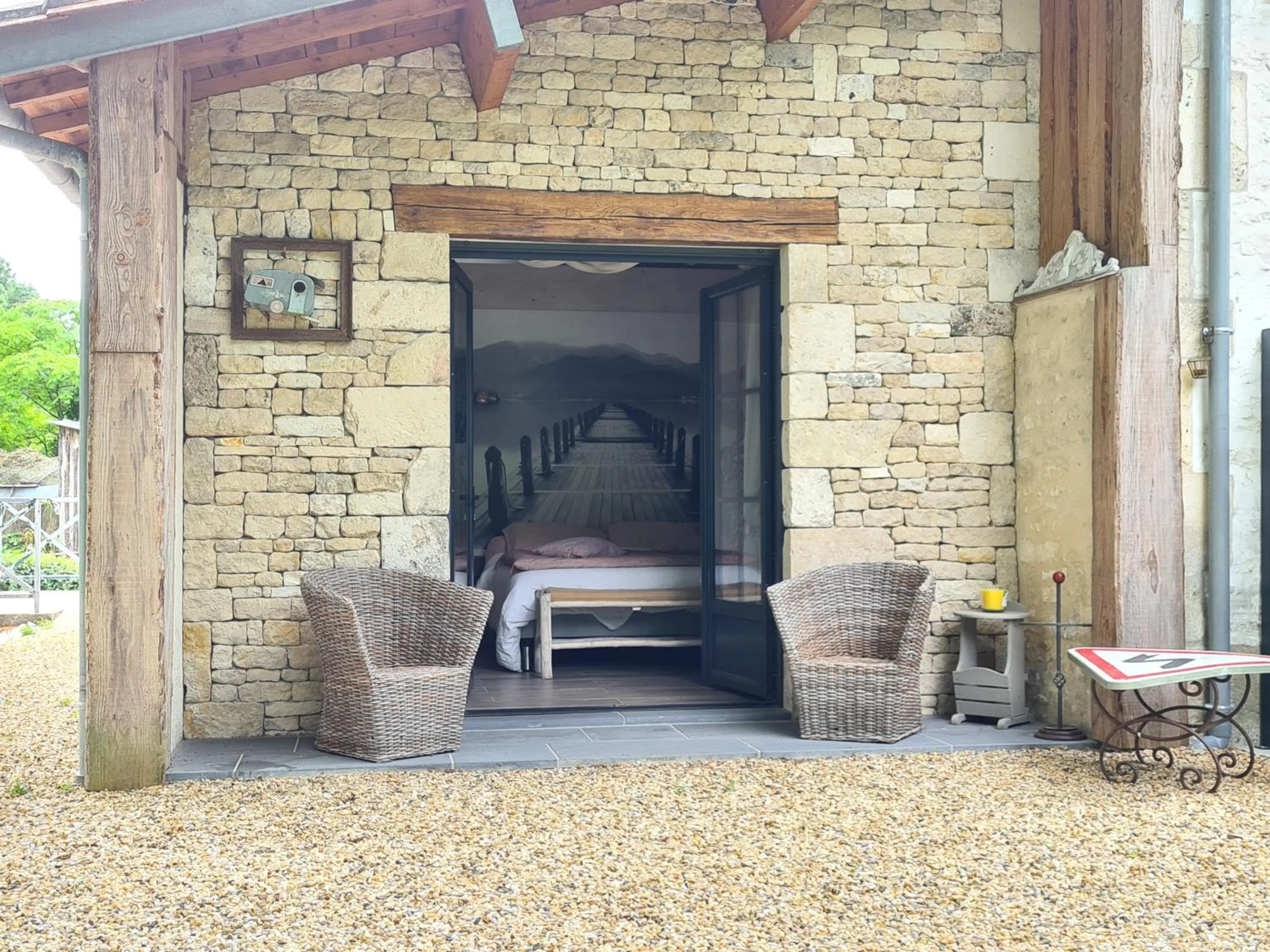 Patio in Le p'tit nid de Gabriel