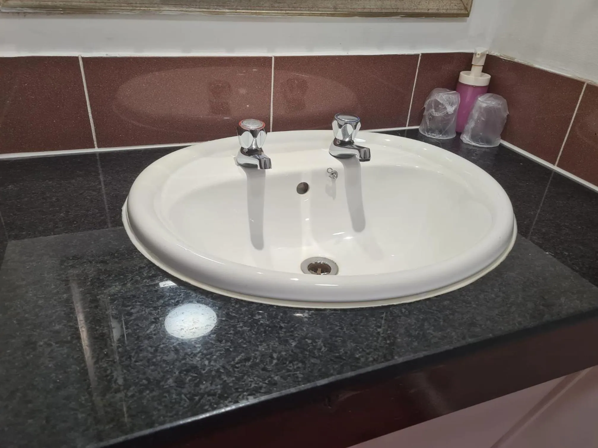 Bathroom in The Greyhound Hotel