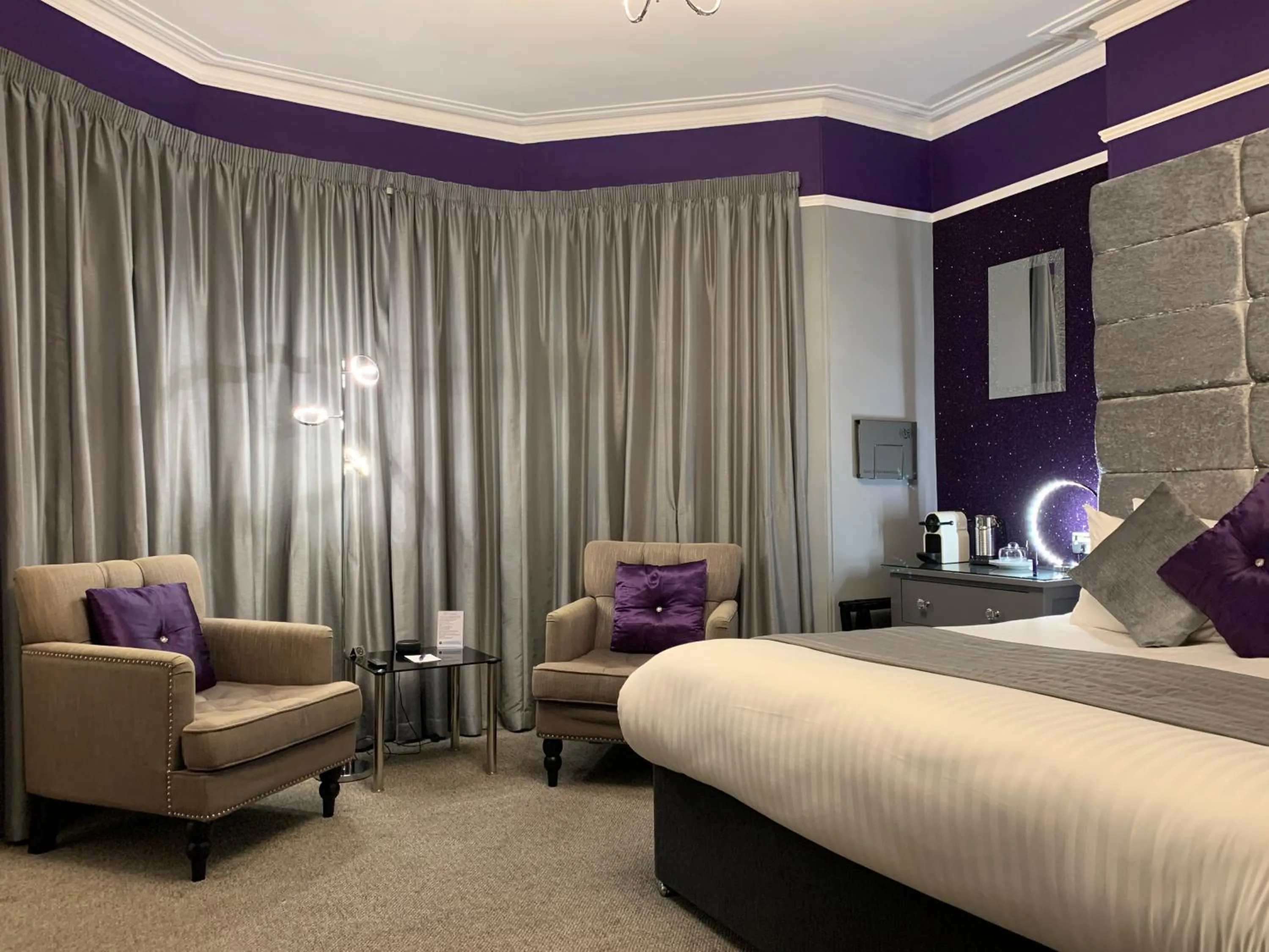 Coffee/tea facilities, Bed in The 25 Boutique B&B - Adults Only