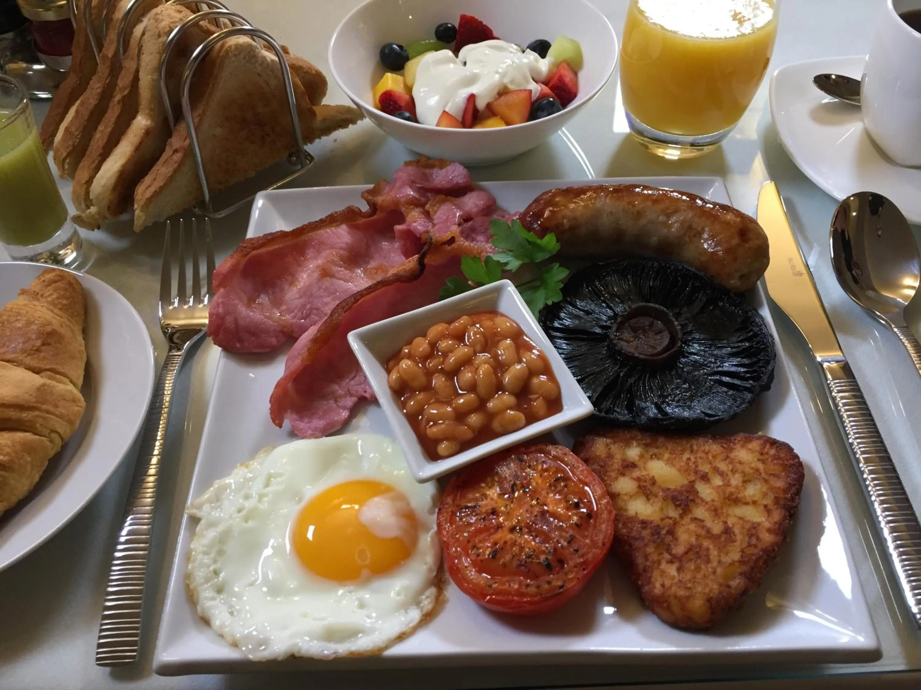 Food close-up in The 25 Boutique B&B - Adults Only