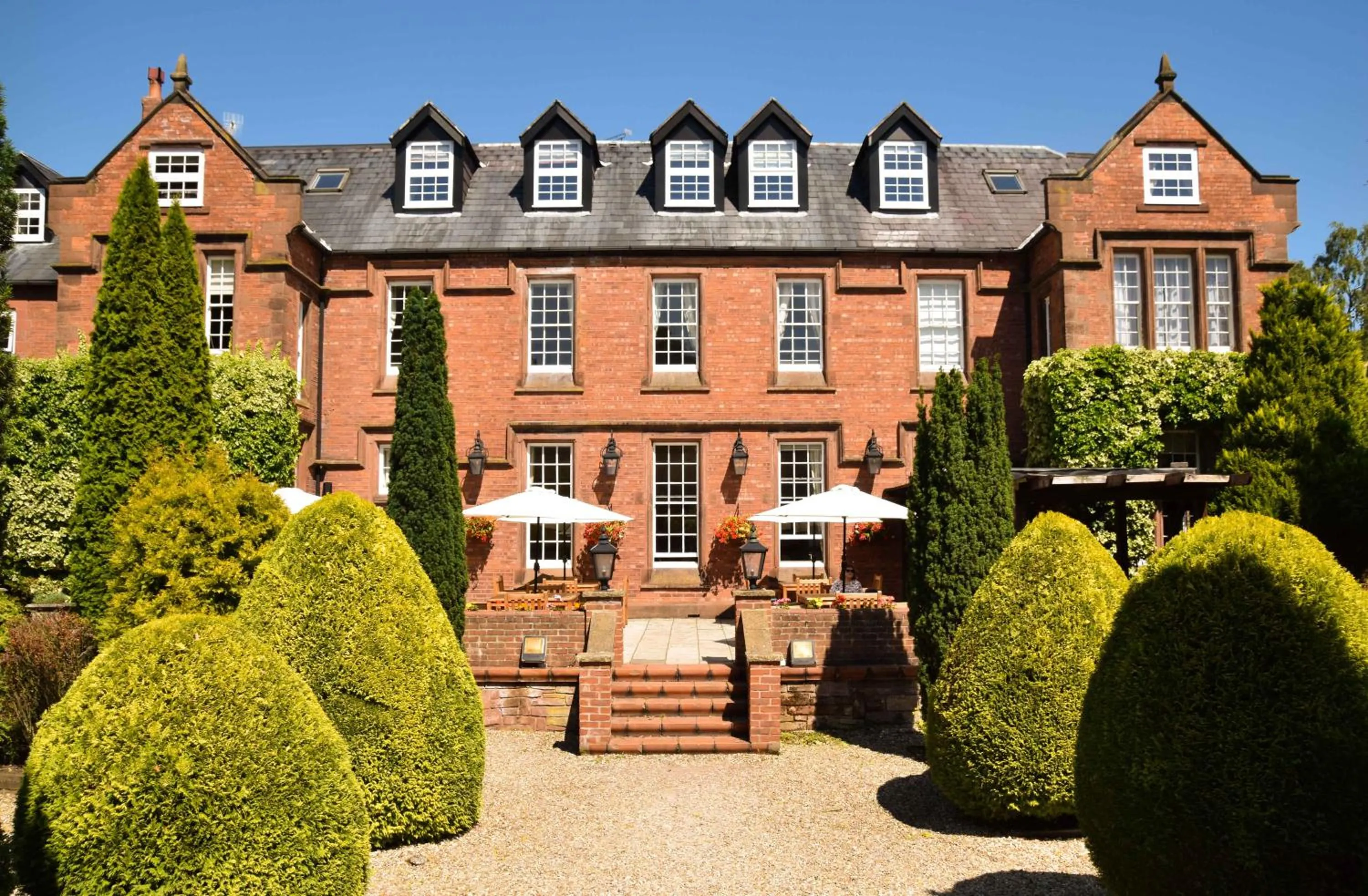 Property building in Nunsmere Hall Hotel